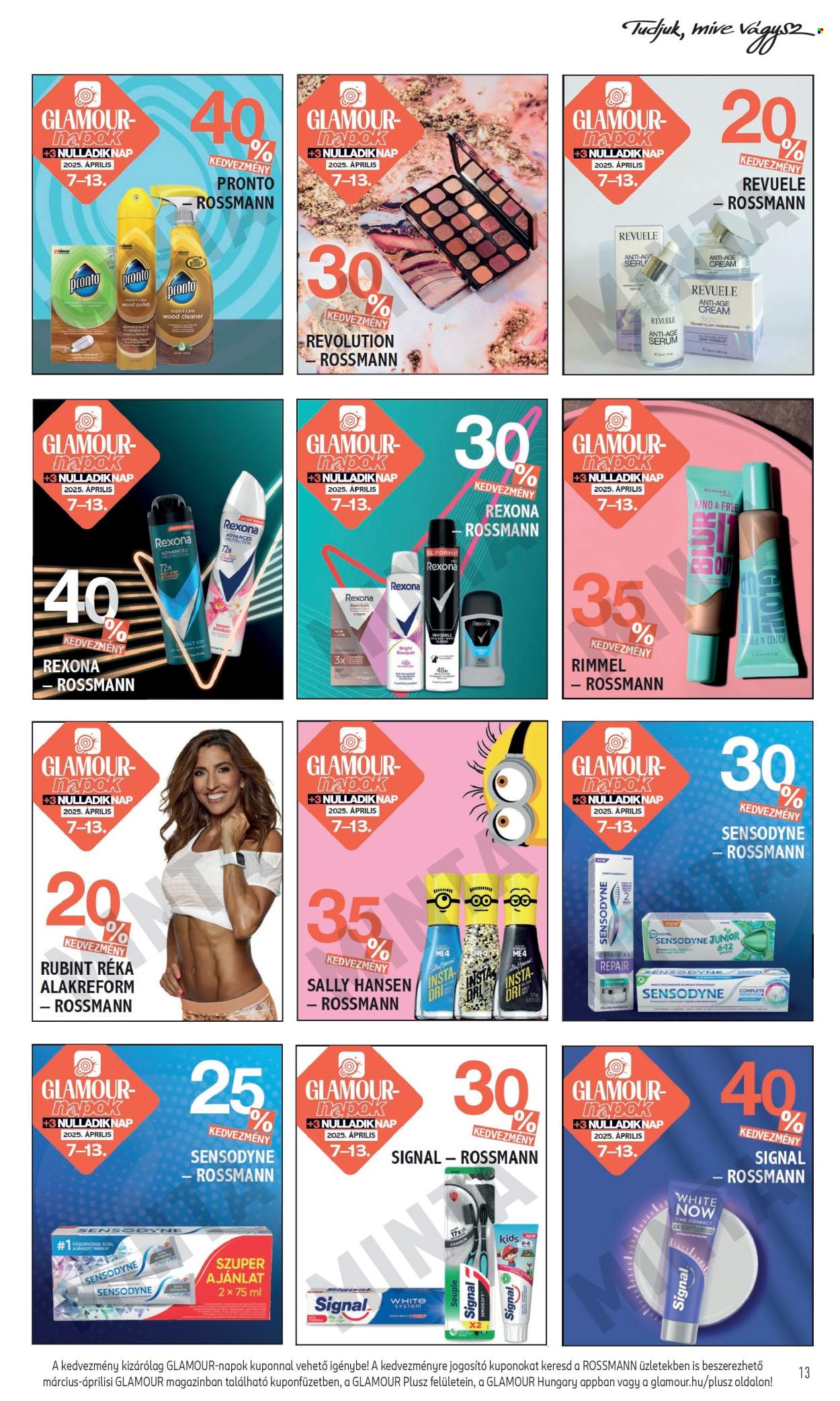 Rossmann akciós újságok - 2025.04.07 - 2025.04.13. Oldal 13