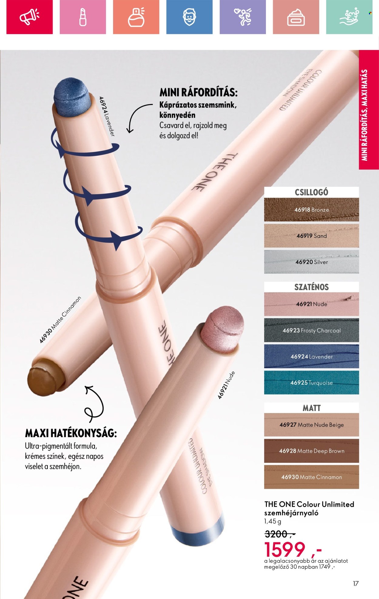 Oriflame akciós újságok - 2025.03.23 - 2025.04.12. Oldal 17
