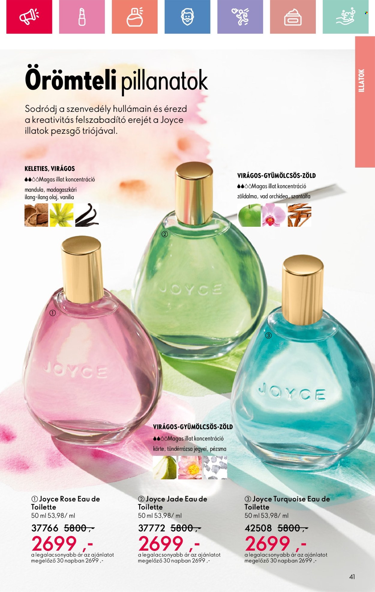 Oriflame akciós újságok - 2025.03.23 - 2025.04.12. Oldal 41