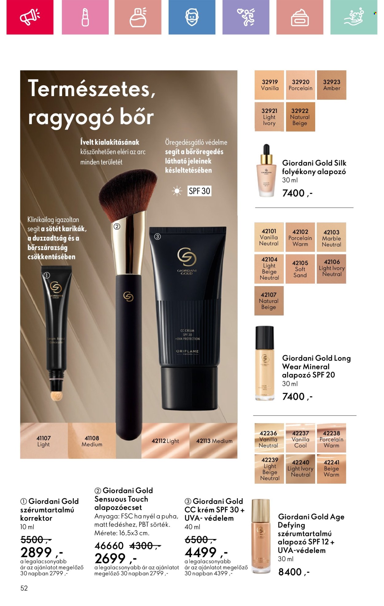 Oriflame akciós újságok - 2025.03.23 - 2025.04.12. Oldal 52