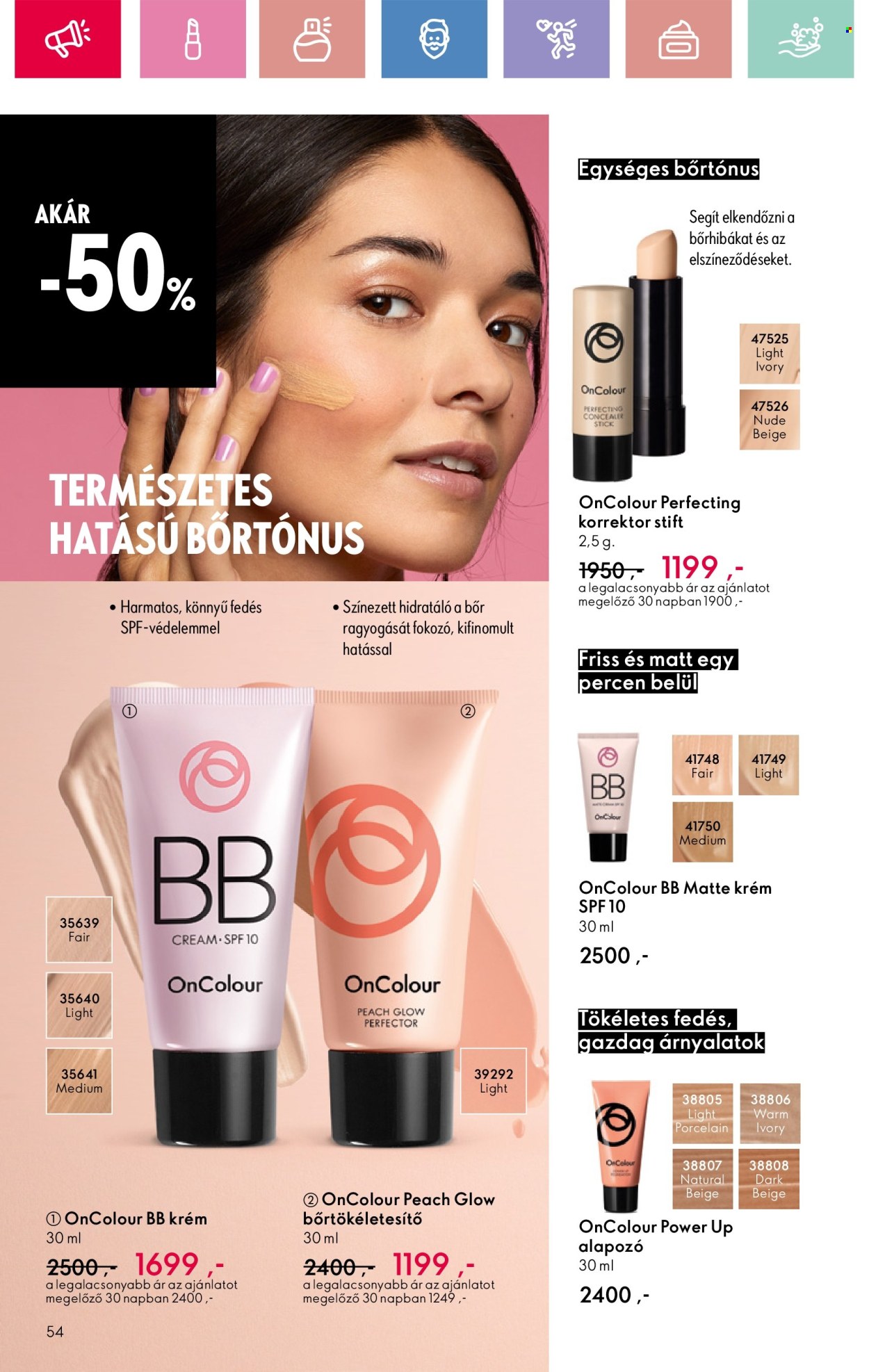 Oriflame akciós újságok - 2025.03.23 - 2025.04.12. Oldal 54