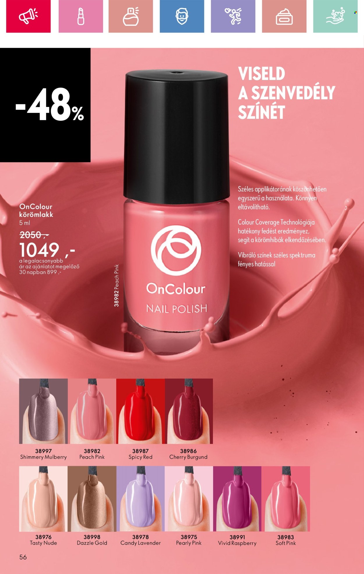 Oriflame akciós újságok - 2025.03.23 - 2025.04.12. Oldal 56