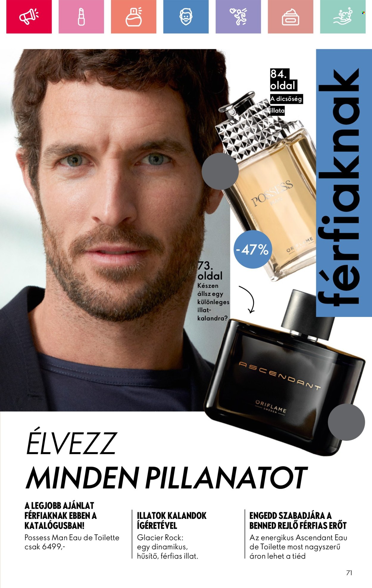 Oriflame akciós újságok - 2025.03.23 - 2025.04.12. Oldal 71