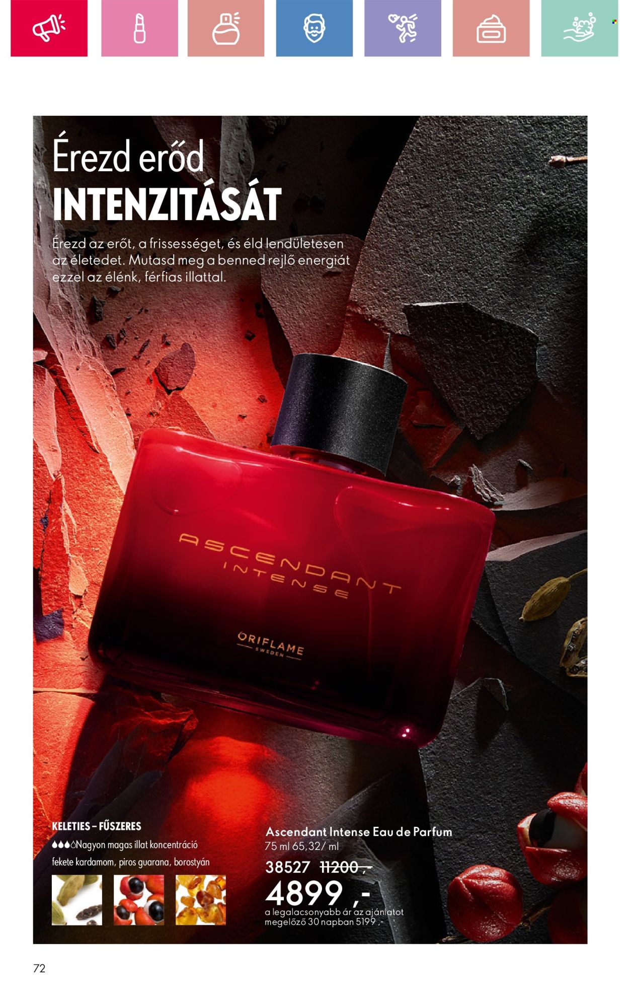 Oriflame akciós újságok - 2025.03.23 - 2025.04.12. Oldal 72