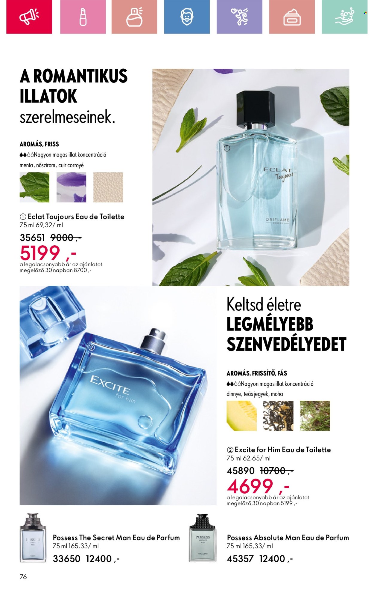Oriflame akciós újságok - 2025.03.23 - 2025.04.12. Oldal 76