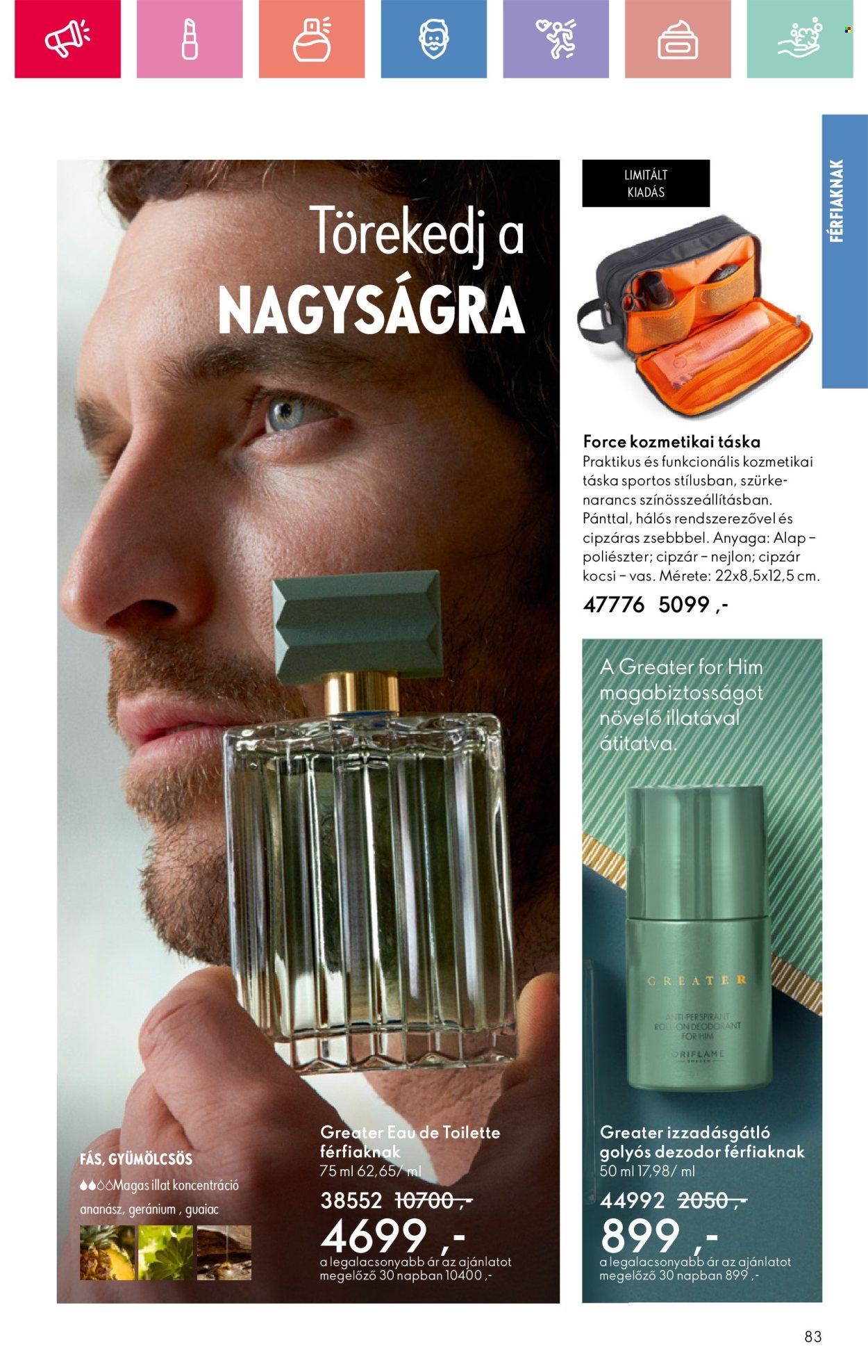 Oriflame akciós újságok - 2025.03.23 - 2025.04.12. Oldal 83