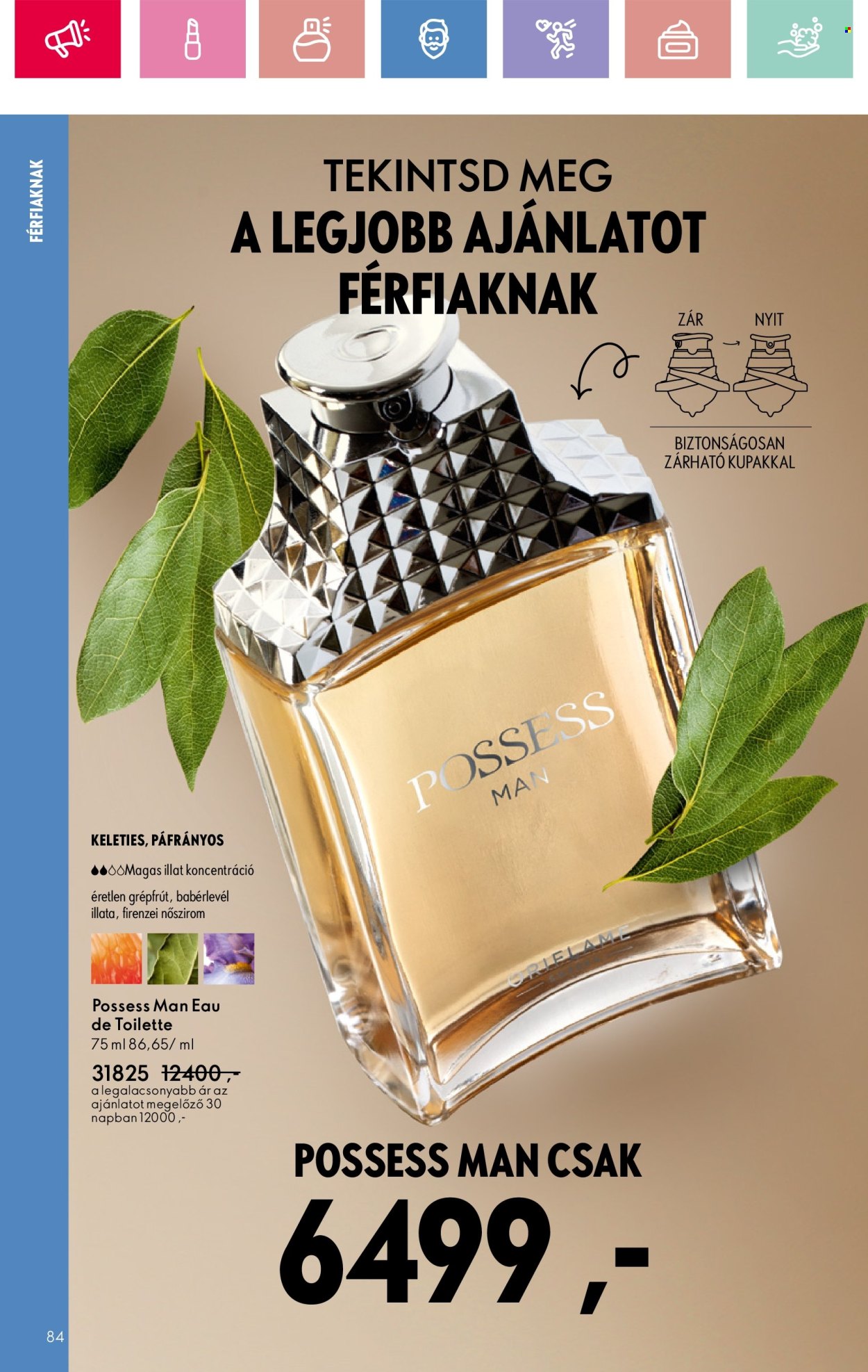 Oriflame akciós újságok - 2025.03.23 - 2025.04.12. Oldal 84