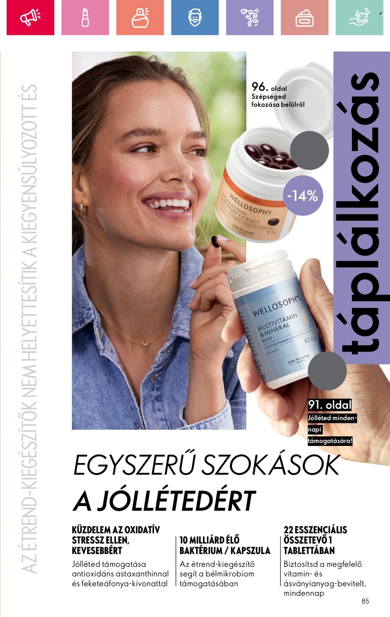 Oriflame akciós újságok - 2025.03.23 - 2025.04.12. Oldal 85