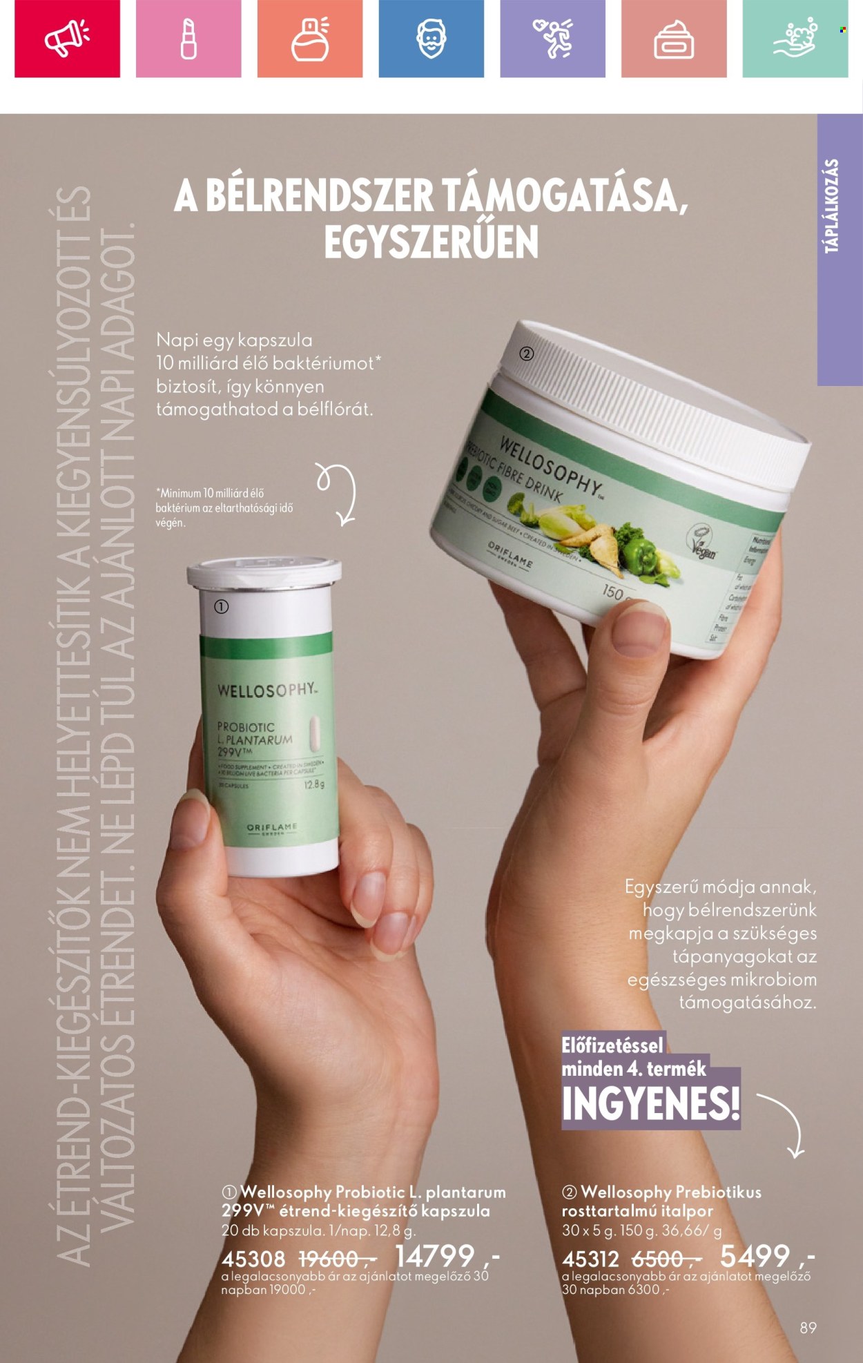 Oriflame akciós újságok - 2025.03.23 - 2025.04.12. Oldal 89