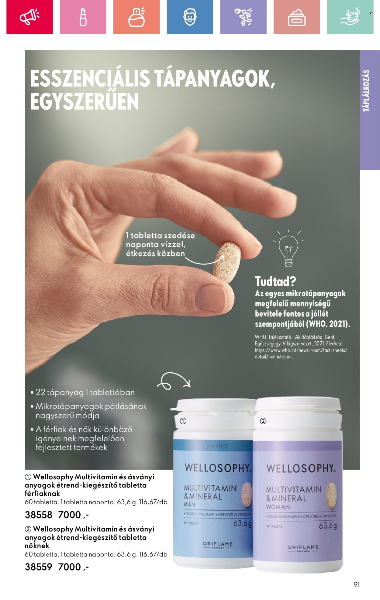 Oriflame akciós újságok - 2025.03.23 - 2025.04.12. Oldal 91