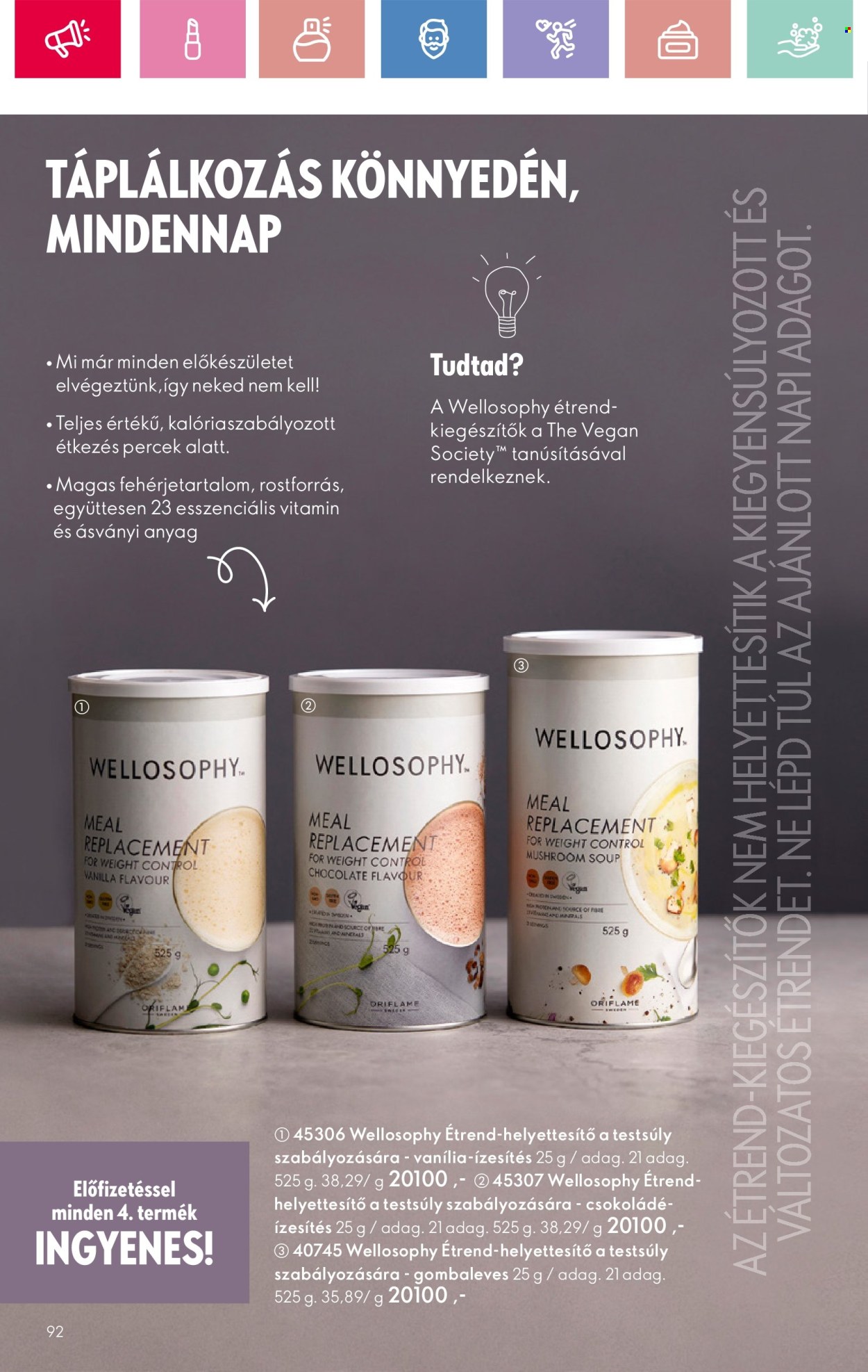 Oriflame akciós újságok - 2025.03.23 - 2025.04.12. Oldal 92