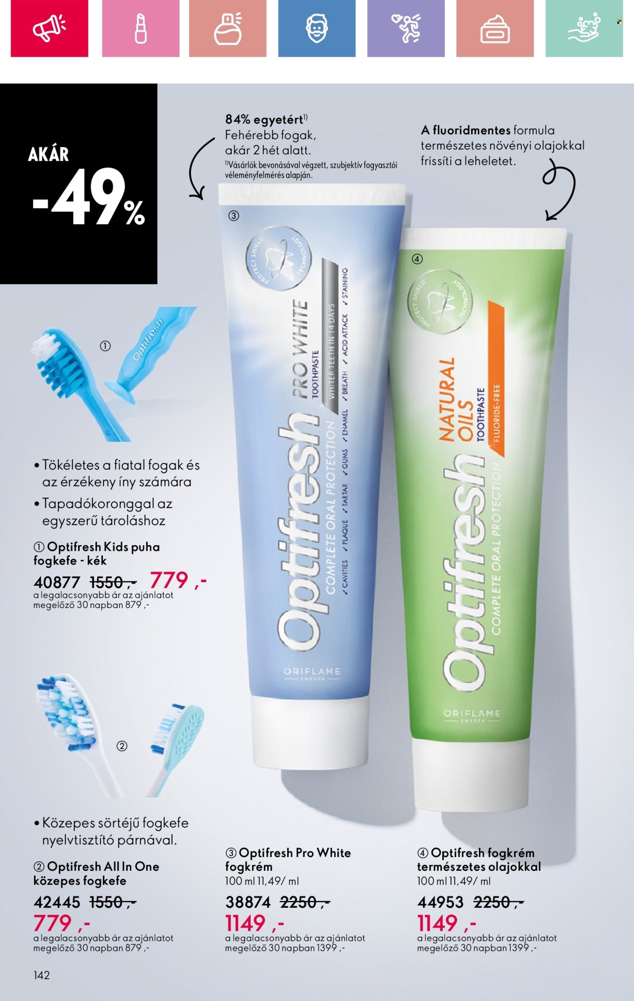 Oriflame akciós újságok - 2025.03.23 - 2025.04.12. Oldal 142