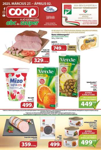 Újság Coop - 2025.03.27 - 2025.04.02.