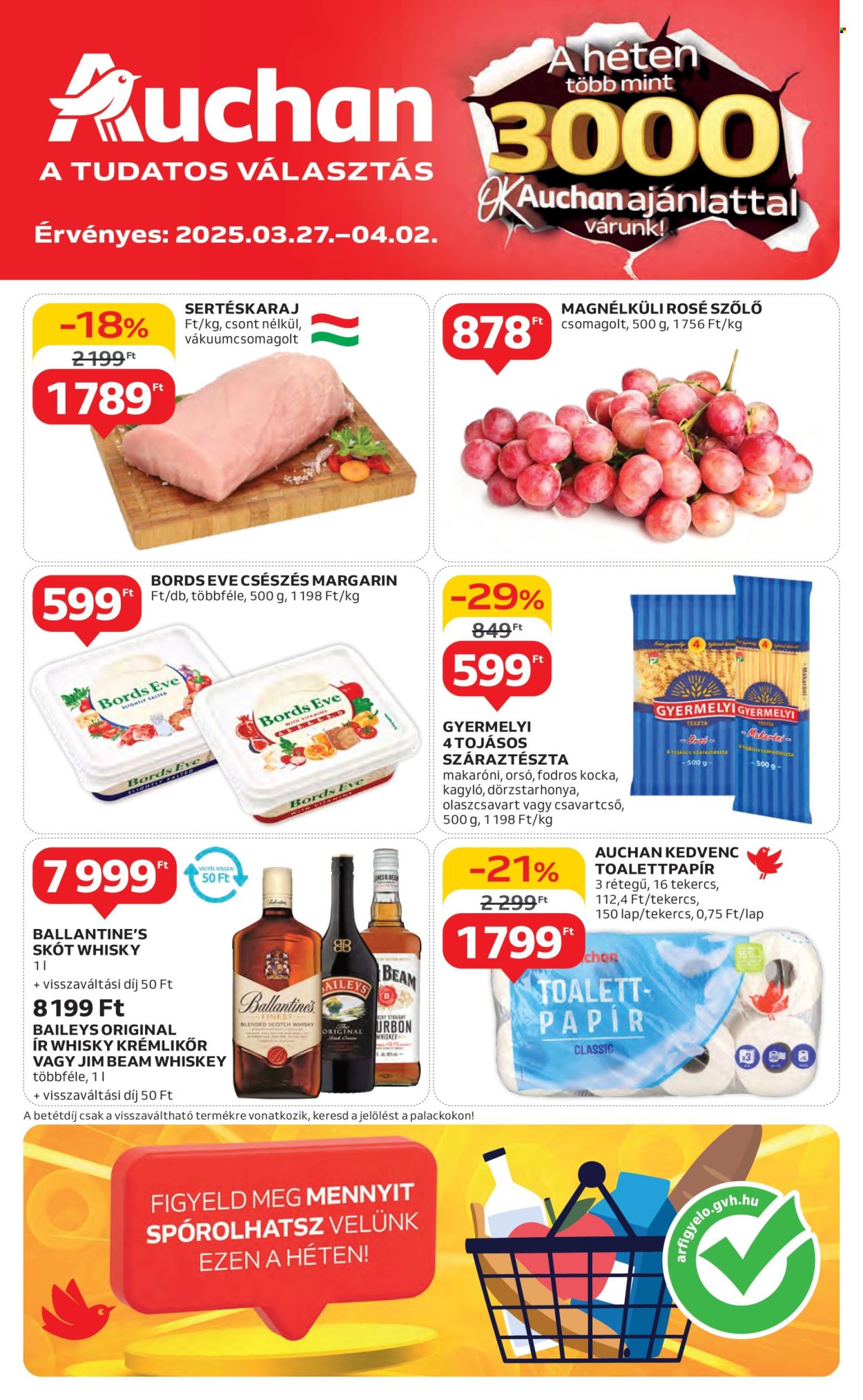 Auchan akciós újságok - 2025.03.27 - 2025.04.02. Oldal 1