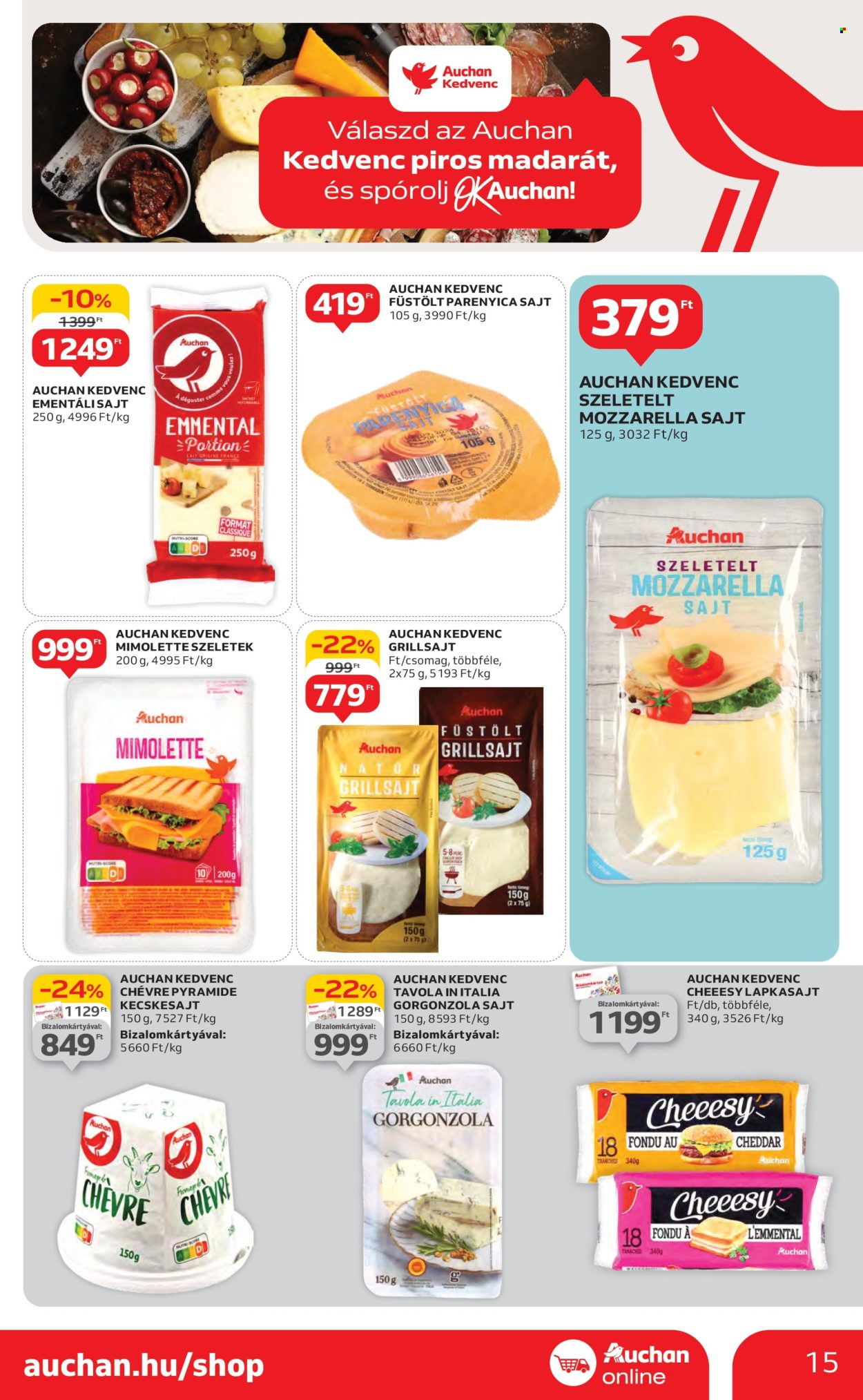 Auchan akciós újságok - 2025.03.27 - 2025.04.02. Oldal 15