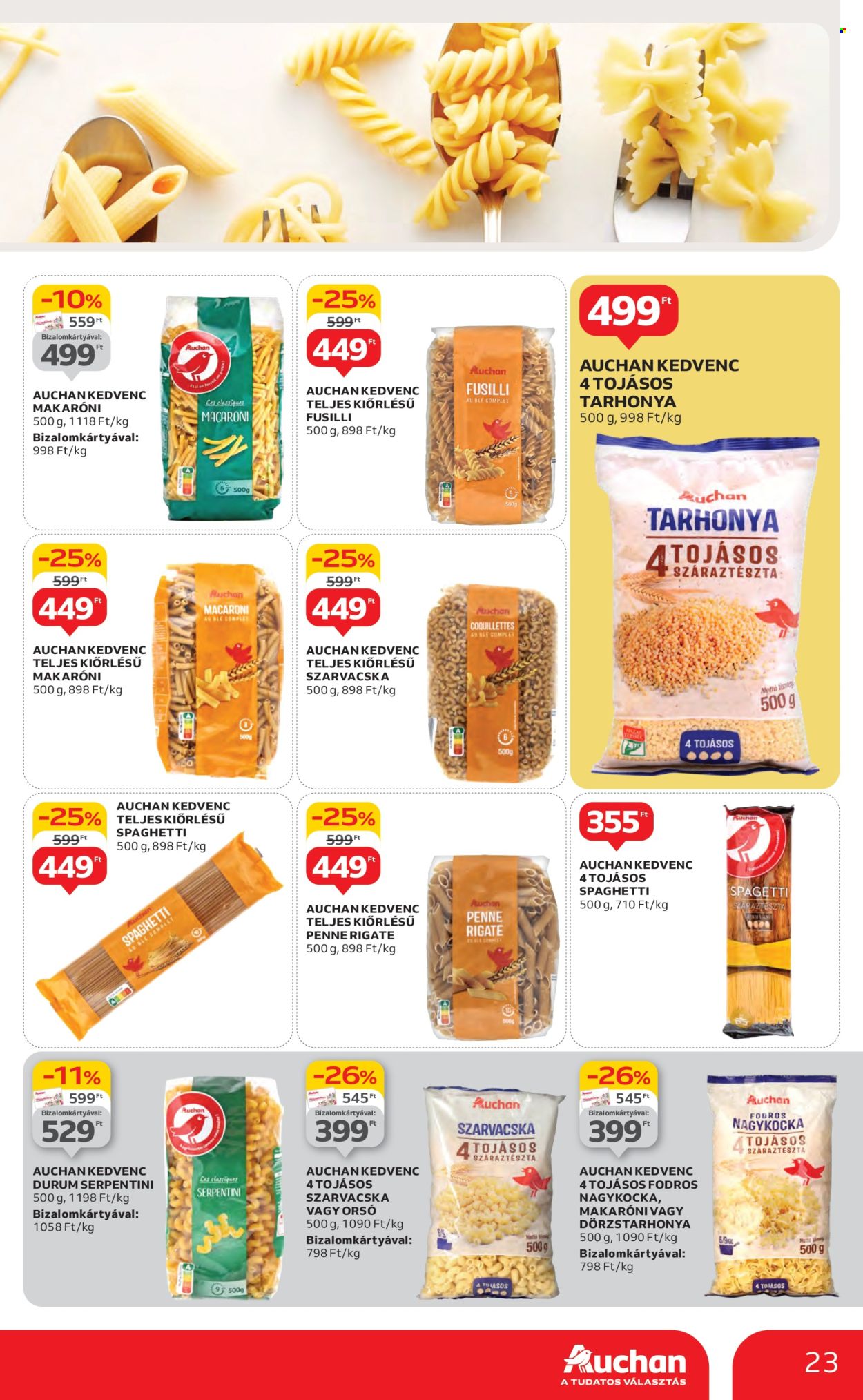 Auchan akciós újságok - 2025.03.27 - 2025.04.02. Oldal 23