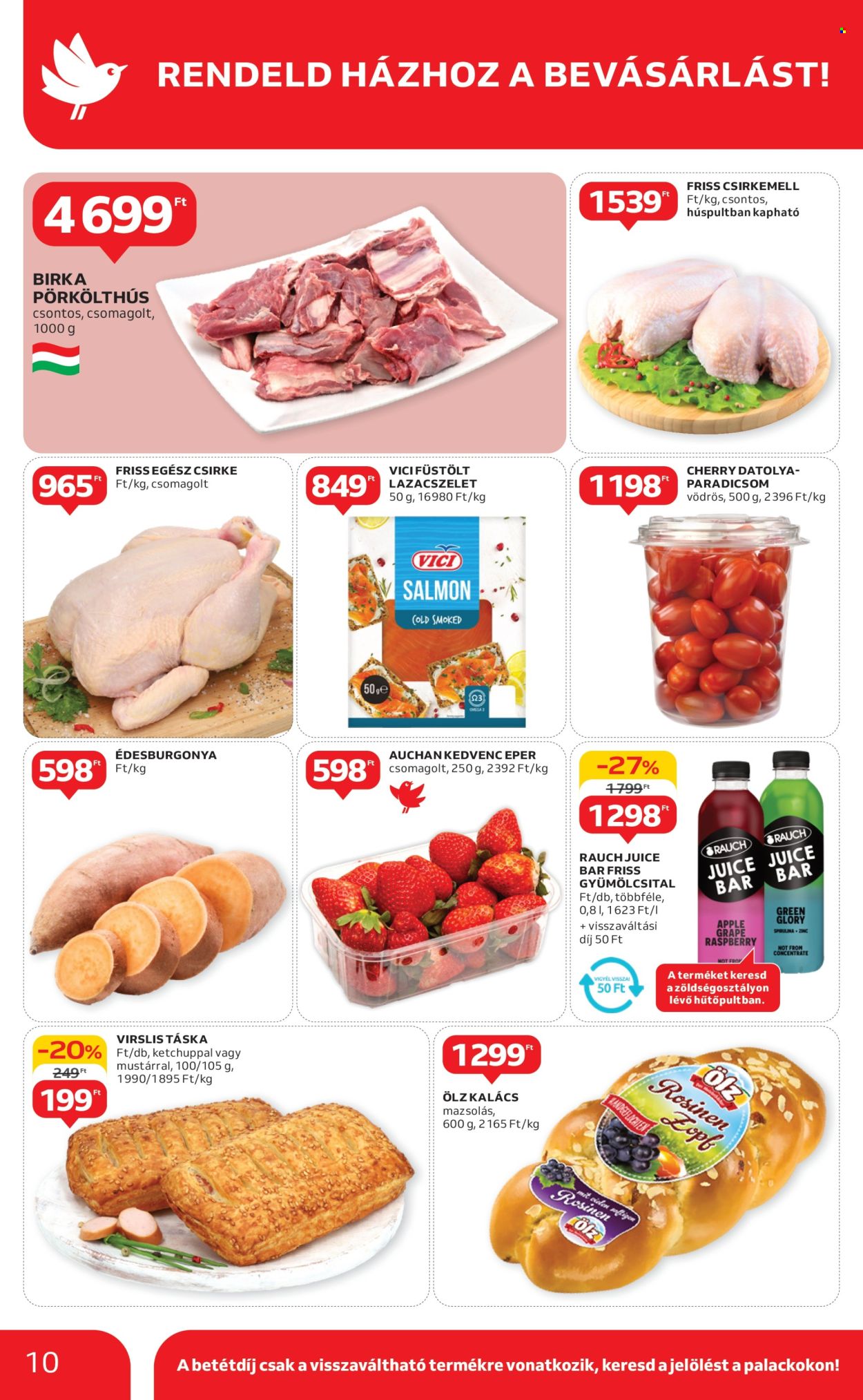 Auchan akciós újságok - 2025.03.27 - 2025.04.02. Oldal 10
