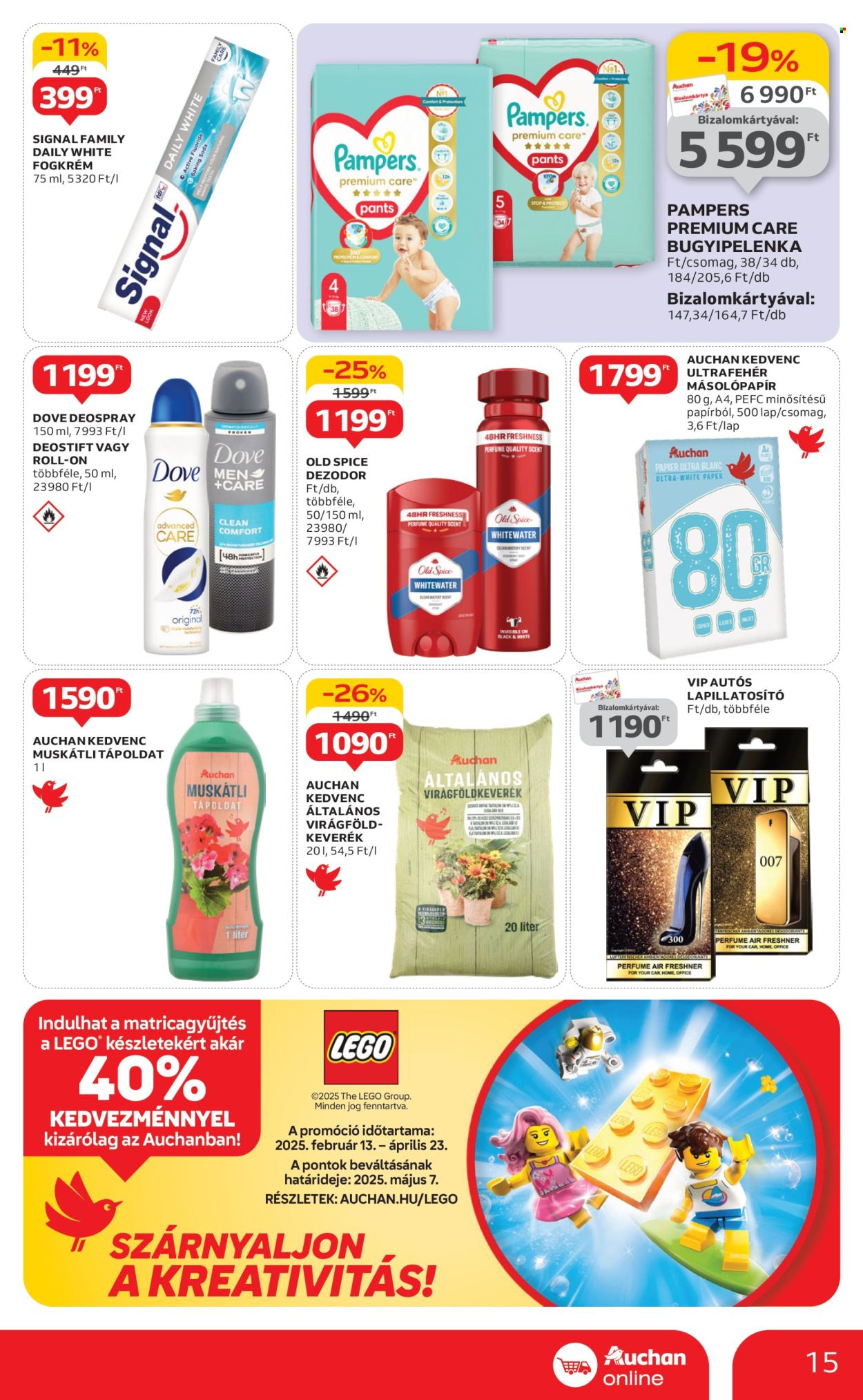 Auchan akciós újságok - 2025.03.27 - 2025.04.02. Oldal 15