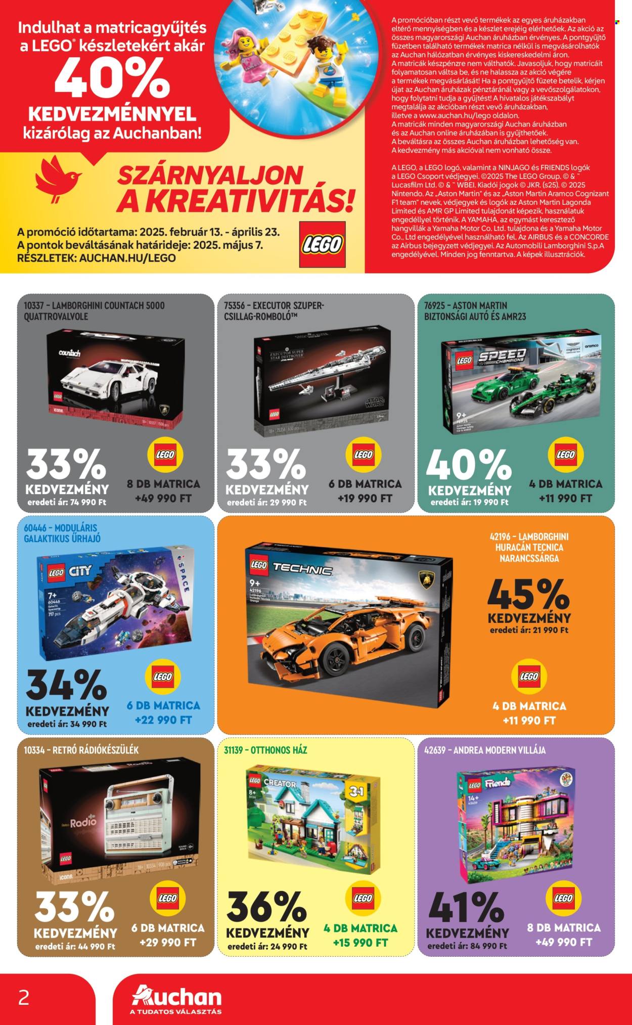 Auchan akciós újságok - 2025.03.27 - 2025.04.16. Oldal 2