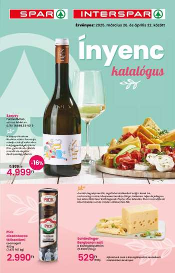 Újság SPAR - 2025.03.26 - 2025.04.22.