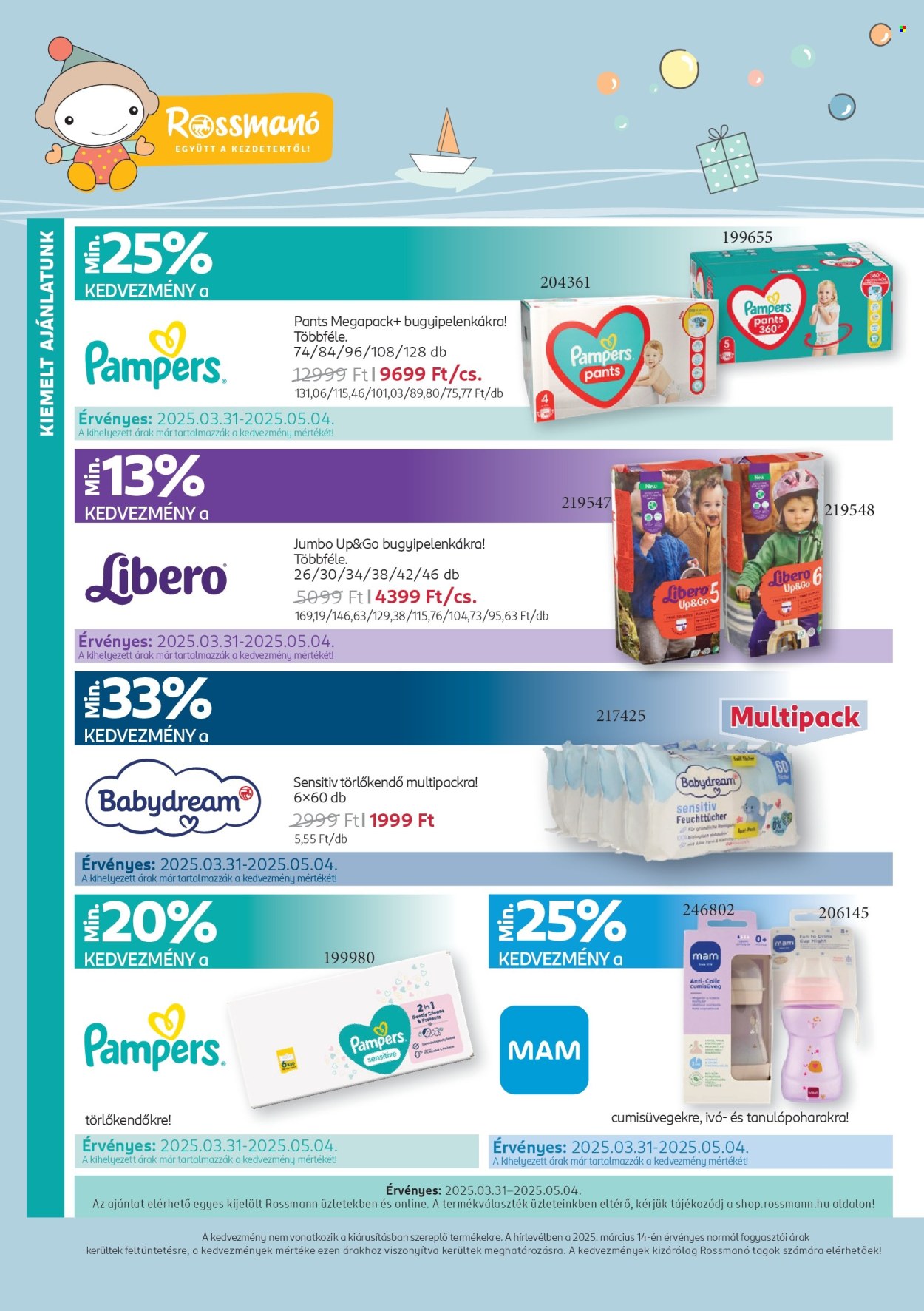 Rossmann akciós újságok - 2025.03.31 - 2025.05.04. Oldal 2