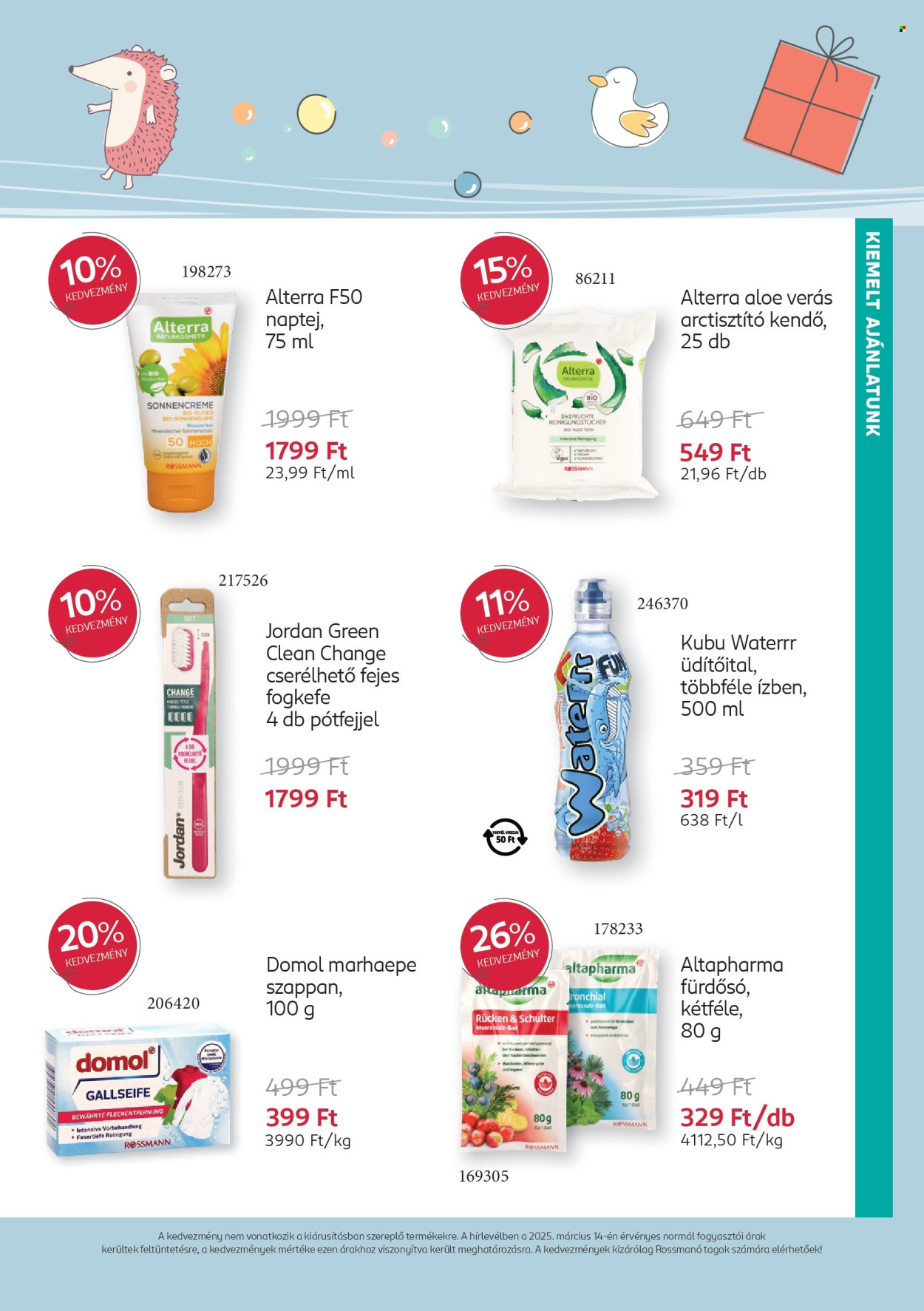 Rossmann akciós újságok - 2025.03.31 - 2025.05.04. Oldal 3