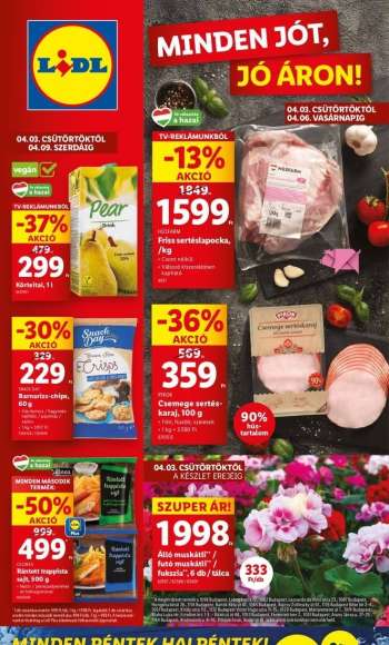 Újság Lidl - 2025.04.03 - 2025.04.09.