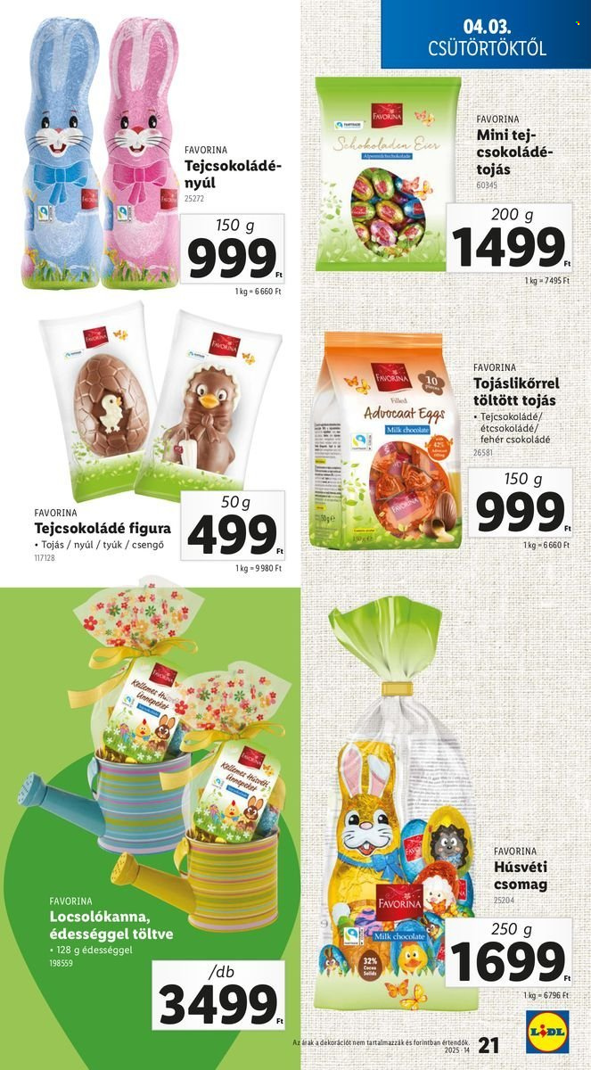 Lidl akciós újságok - 2025.04.03 - 2025.04.09. Oldal 21
