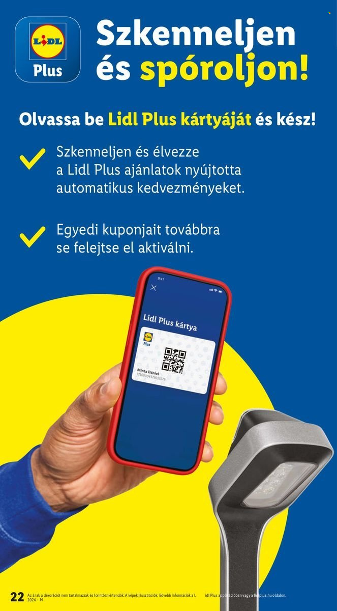 Lidl akciós újságok - 2025.04.03 - 2025.04.09. Oldal 22