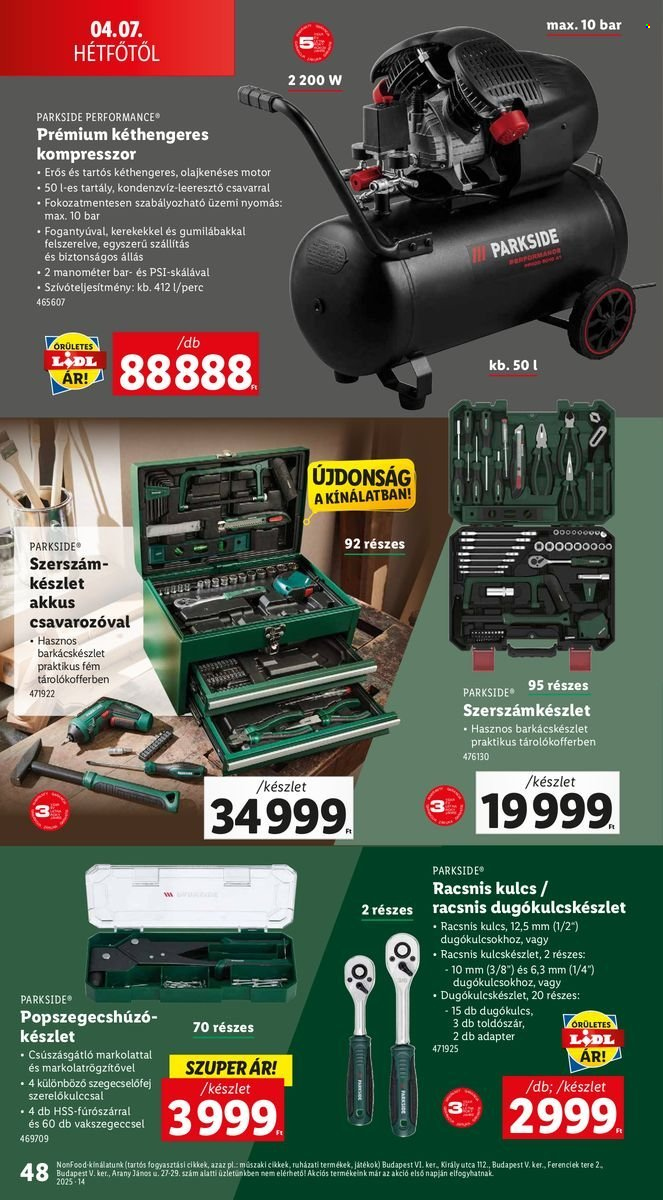 Lidl akciós újságok - 2025.04.03 - 2025.04.09. Oldal 50