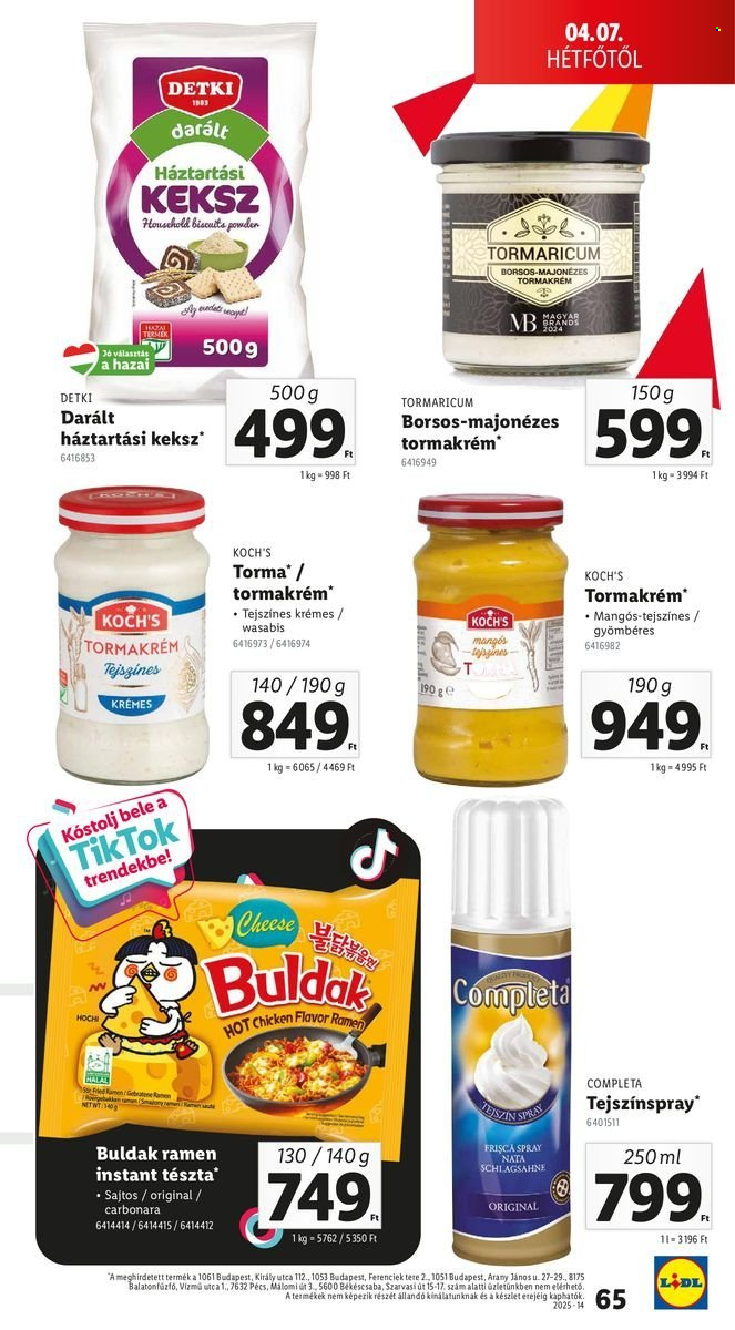 Lidl akciós újságok - 2025.04.03 - 2025.04.09. Oldal 67