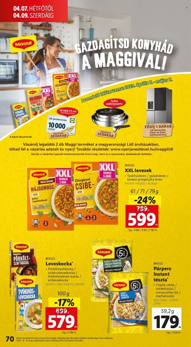 Lidl akciós újságok - 2025.04.03 - 2025.04.09. Oldal 72