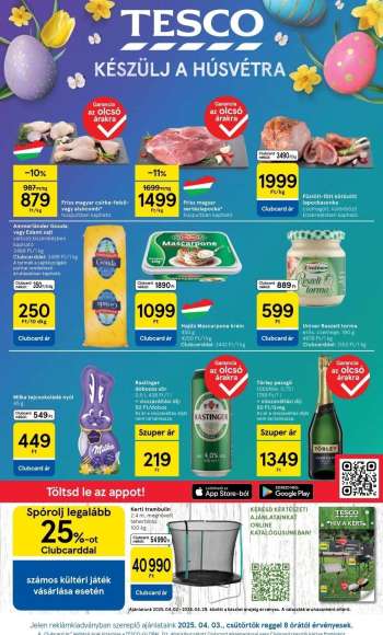 Újság TESCO - 2025.04.03 - 2025.04.09.