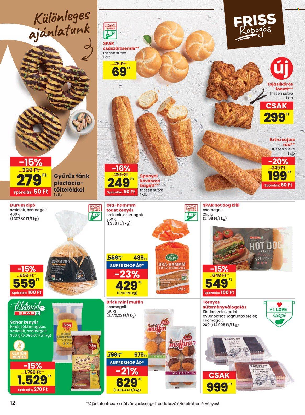 SPAR akciós újságok - 2025.04.03 - 2025.04.09. Oldal 12