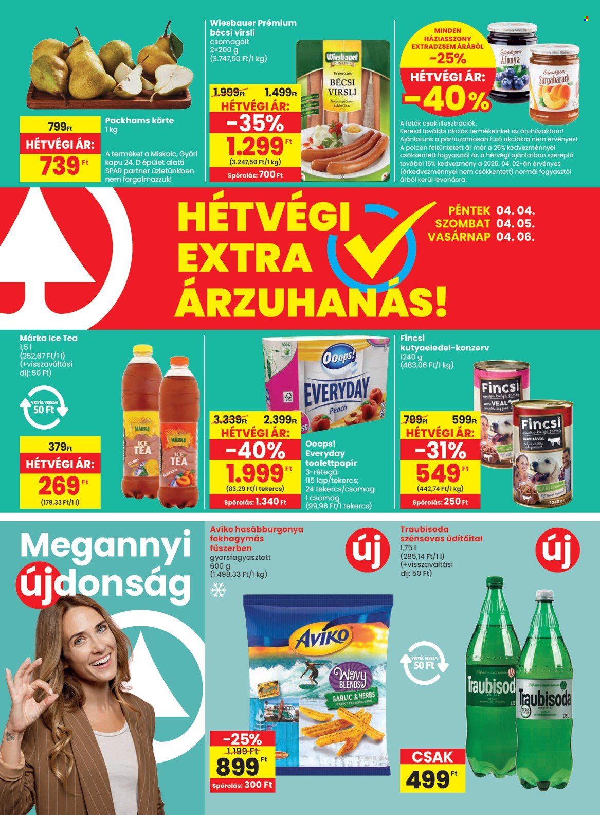 SPAR akciós újságok - 2025.04.03 - 2025.04.09. Oldal 20