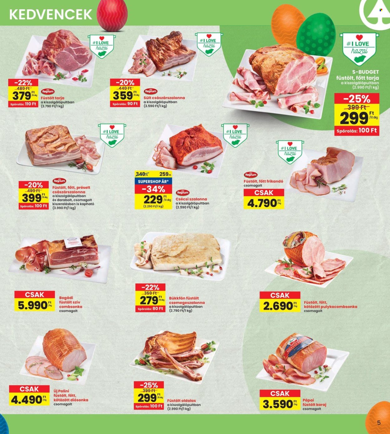 INTERSPAR akciós újságok - 2025.04.03 - 2025.04.09. Oldal 5