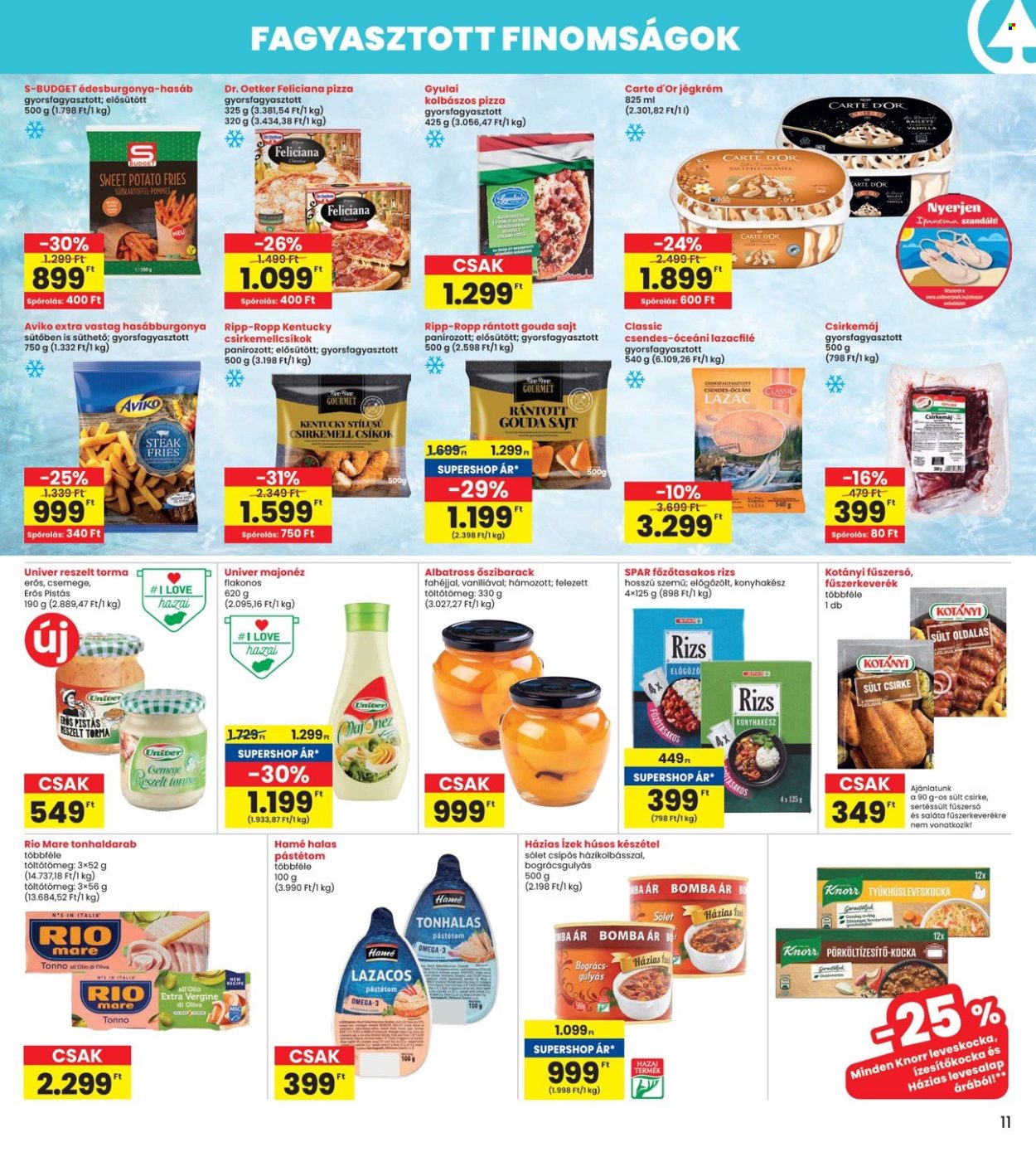 INTERSPAR akciós újságok - 2025.04.03 - 2025.04.09. Oldal 11