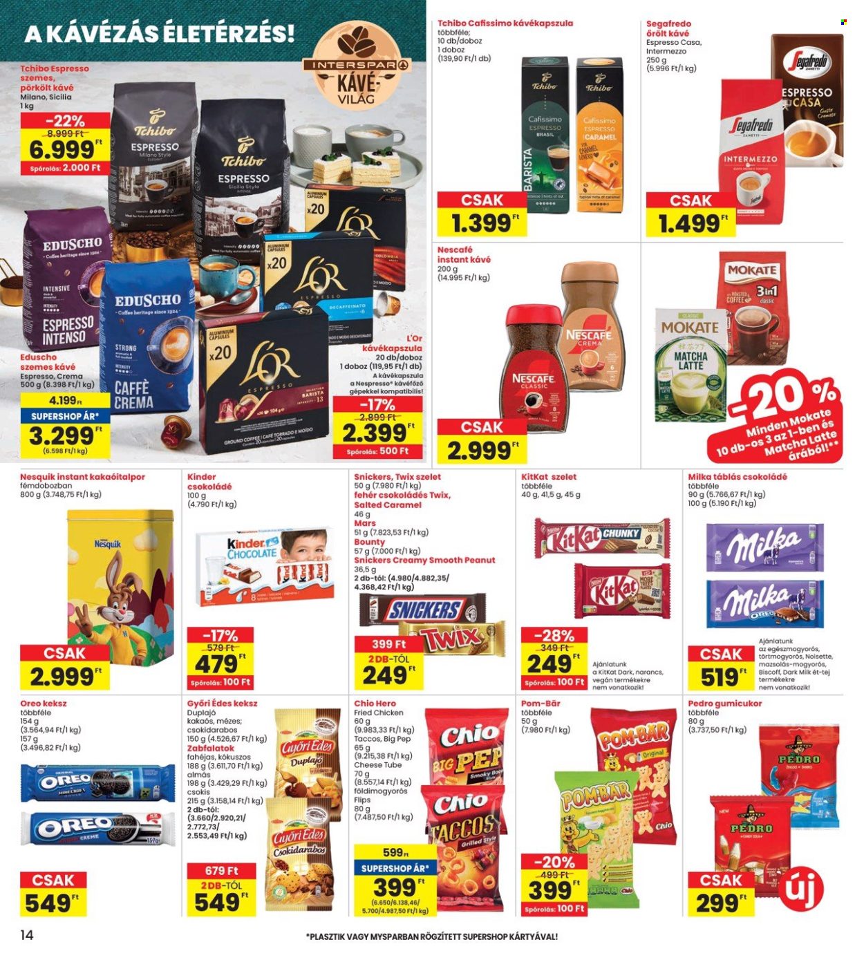INTERSPAR akciós újságok - 2025.04.03 - 2025.04.09. Oldal 14
