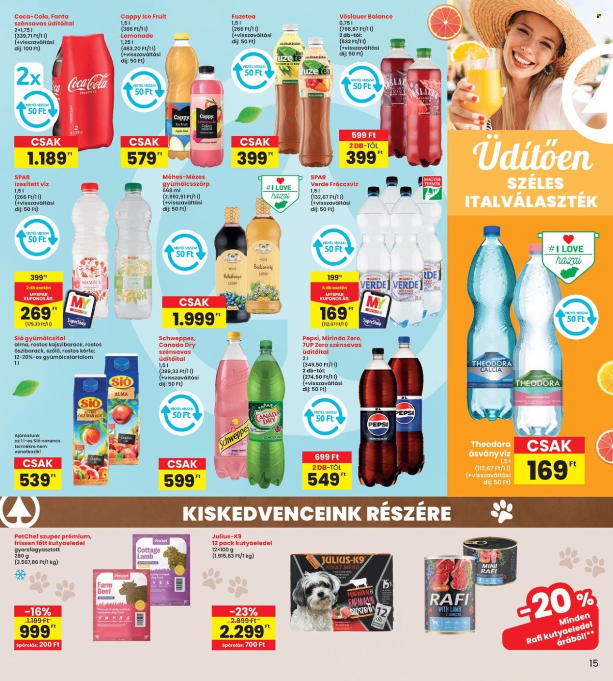 INTERSPAR akciós újságok - 2025.04.03 - 2025.04.09. Oldal 15