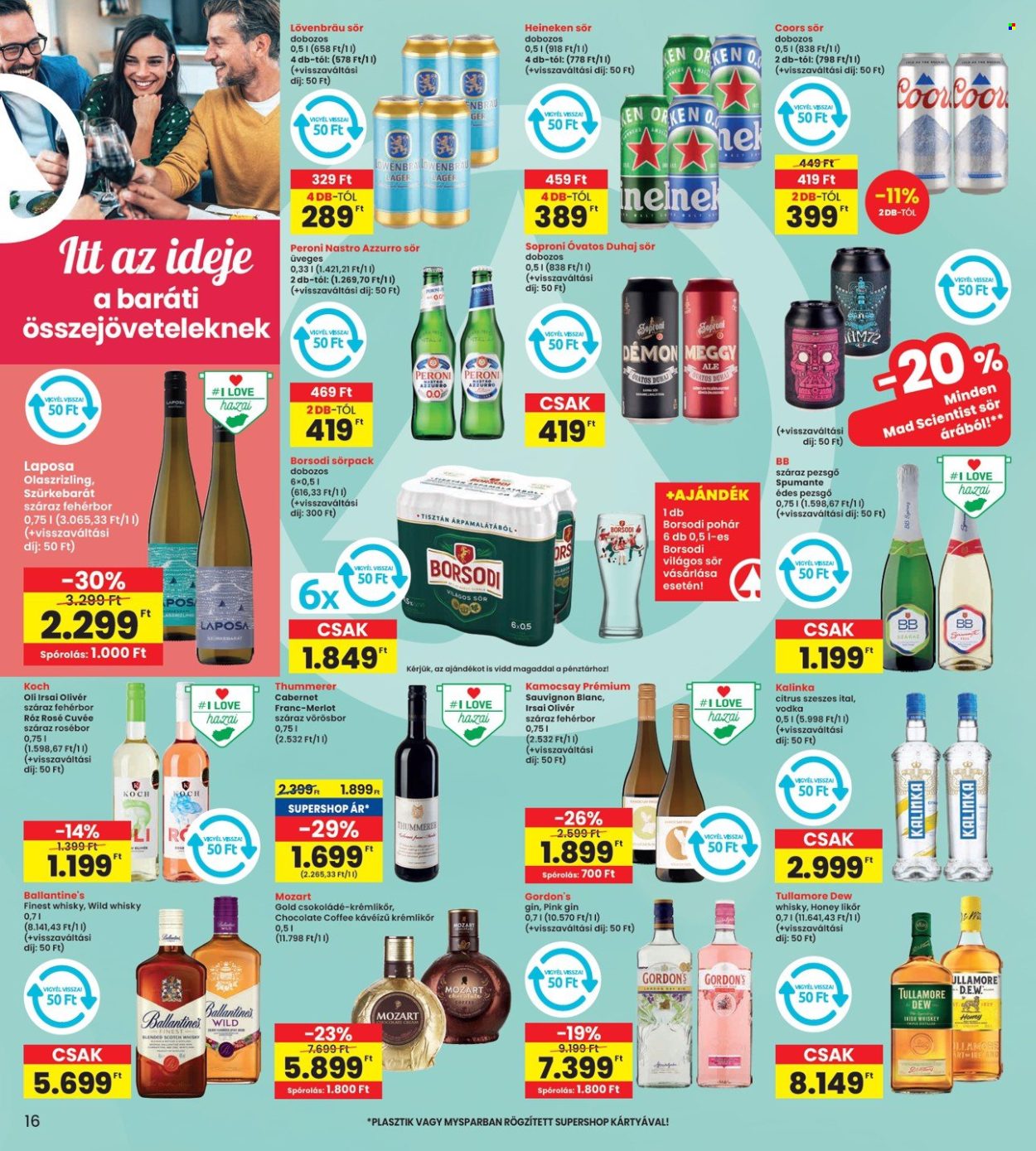 INTERSPAR akciós újságok - 2025.04.03 - 2025.04.09. Oldal 16