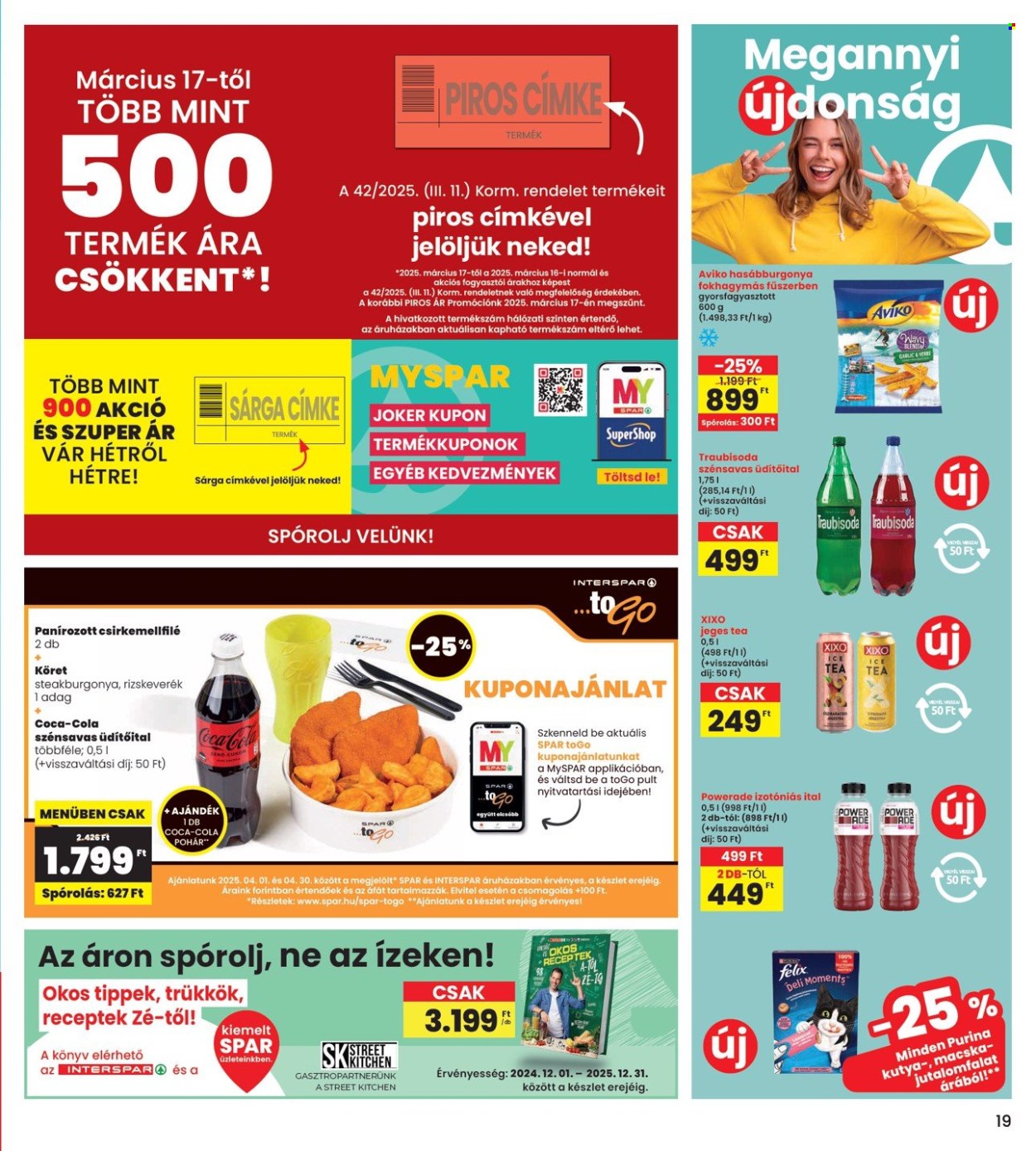 INTERSPAR akciós újságok - 2025.04.03 - 2025.04.09. Oldal 19