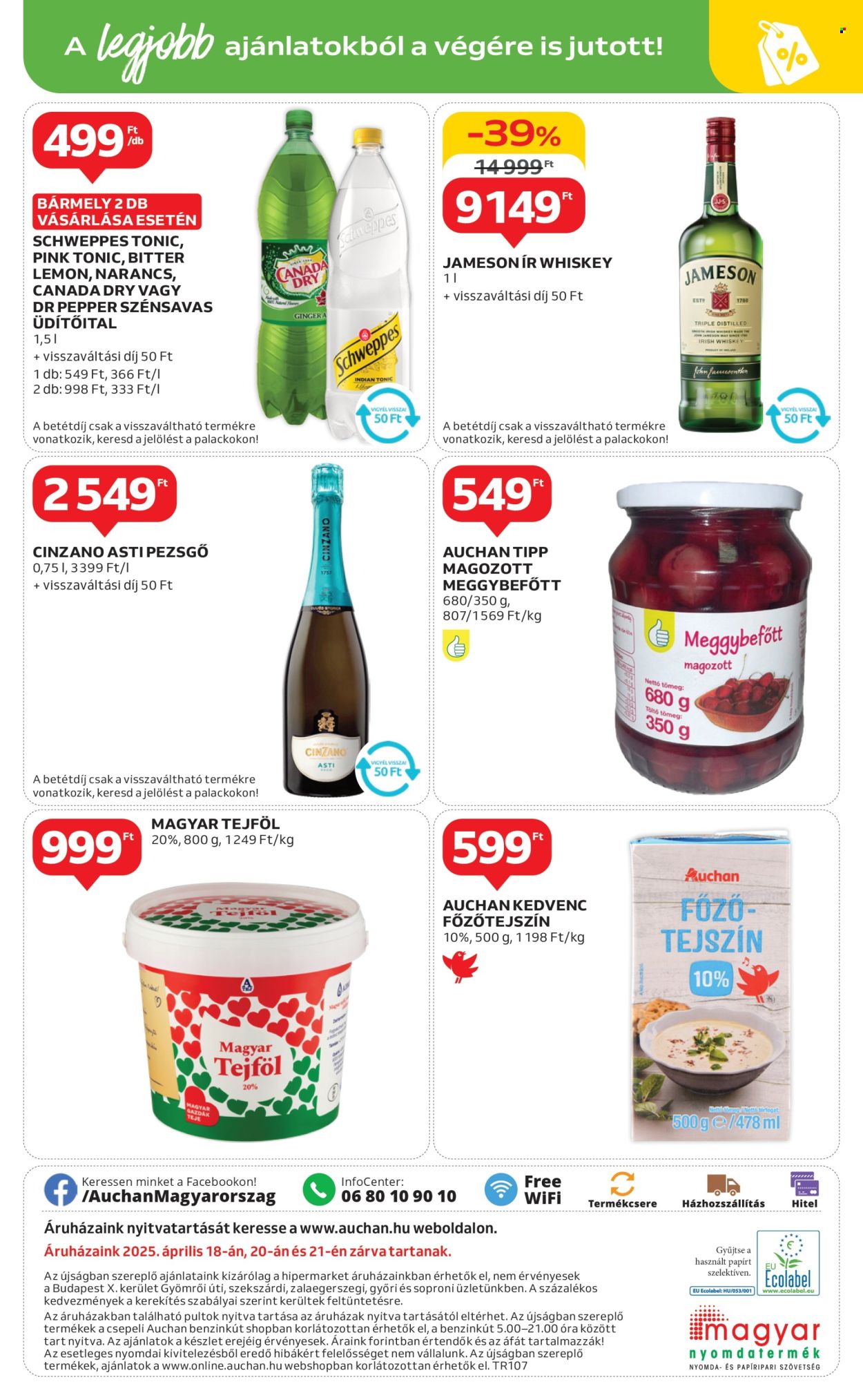 Auchan akciós újságok - 2025.03.27 - 2025.04.19. Oldal 28