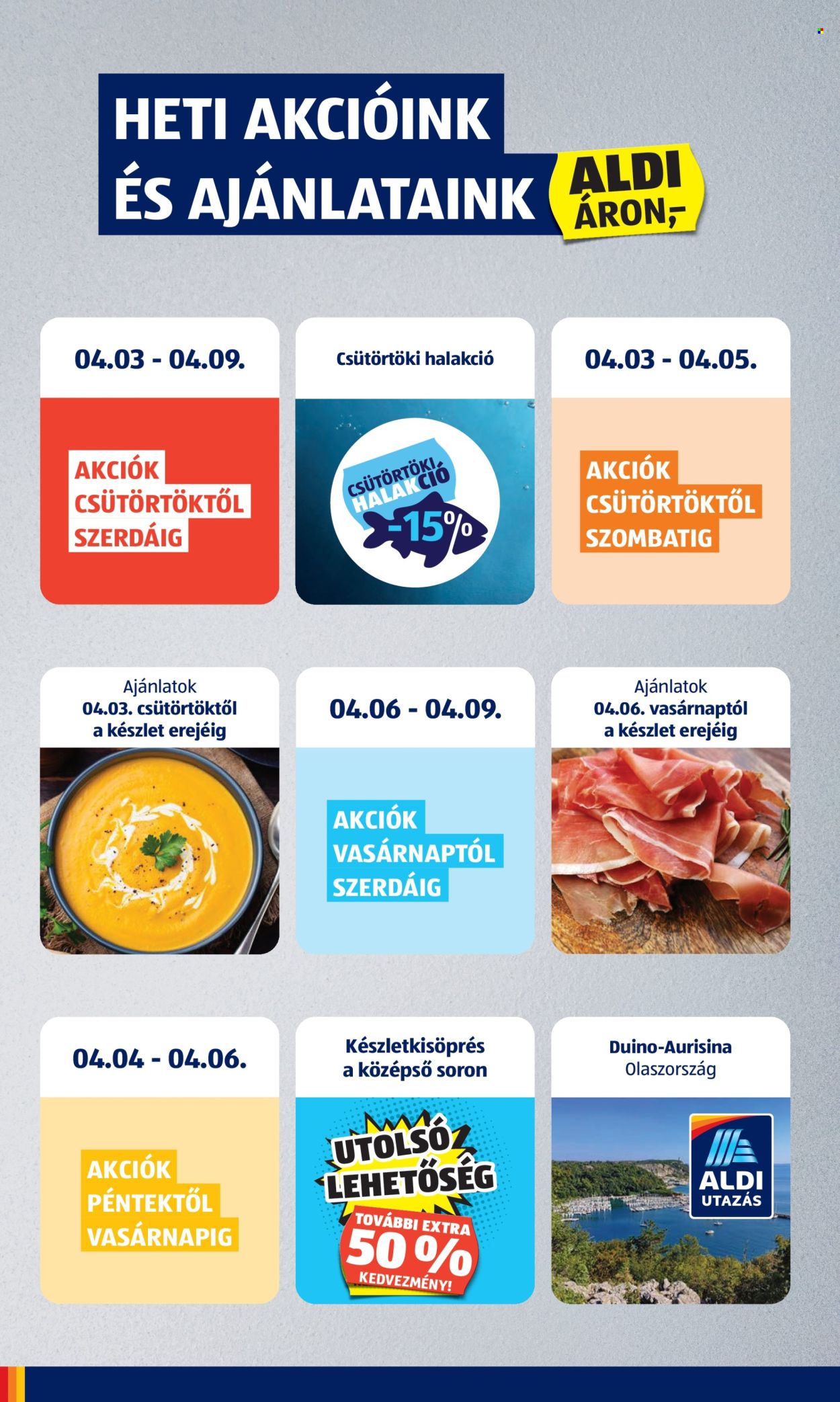 Aldi akciós újságok - 2025.04.03 - 2025.04.09. Oldal 2