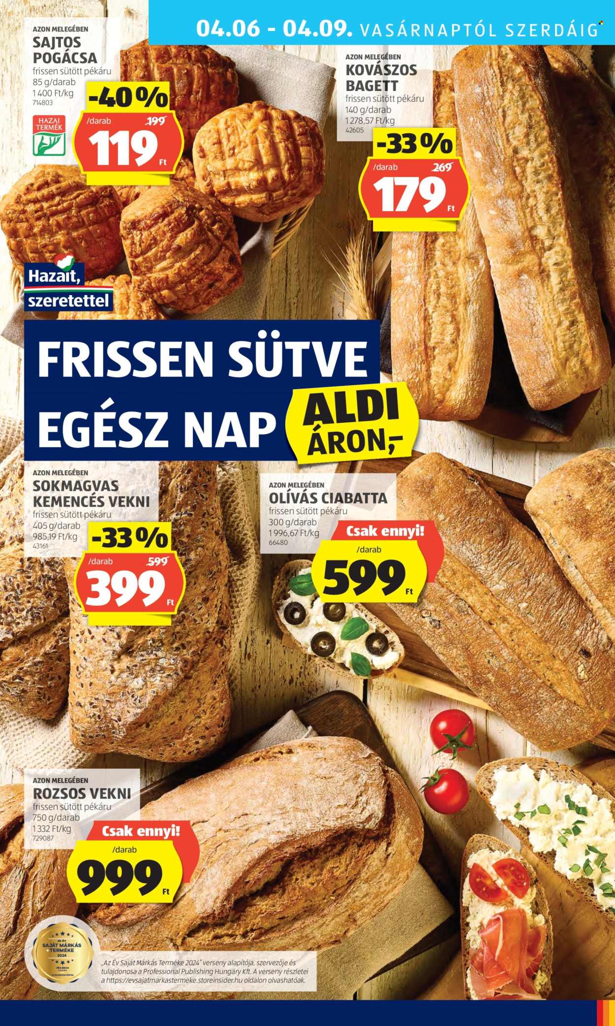 Aldi akciós újságok - 2025.04.03 - 2025.04.09. Oldal 33