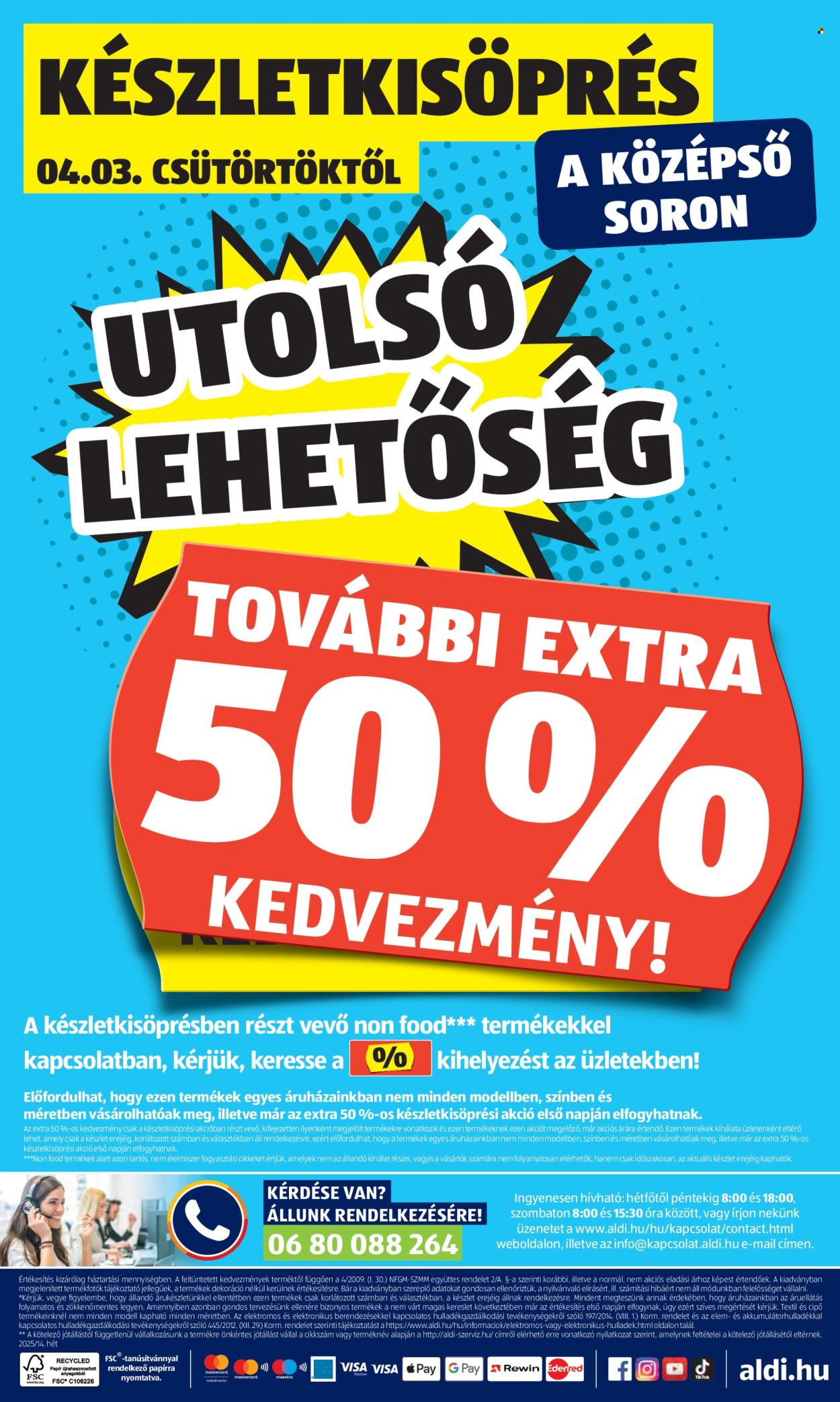 Aldi akciós újságok - 2025.04.03 - 2025.04.09. Oldal 54