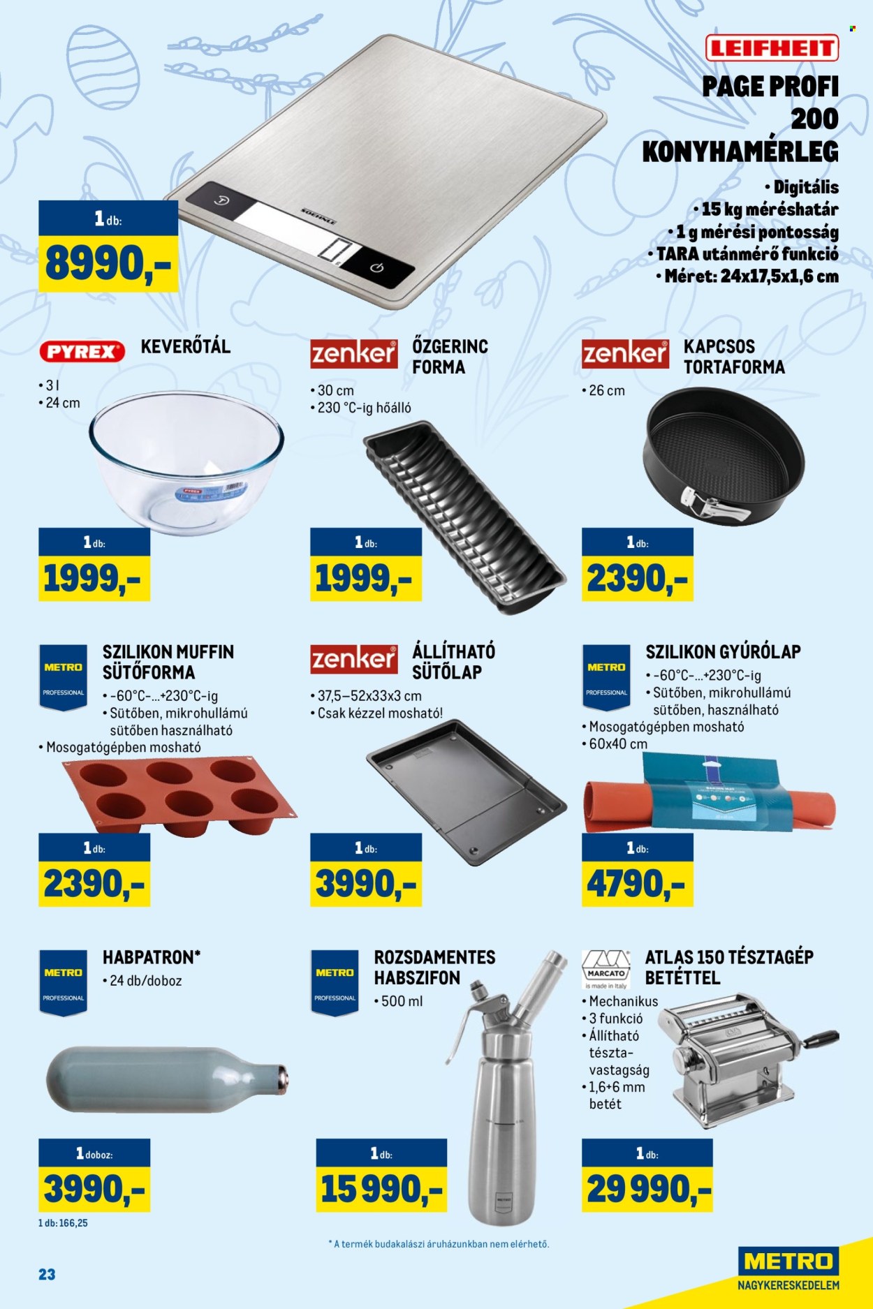 Metro akciós újságok - 2025.04.01 - 2025.04.30. Oldal 23