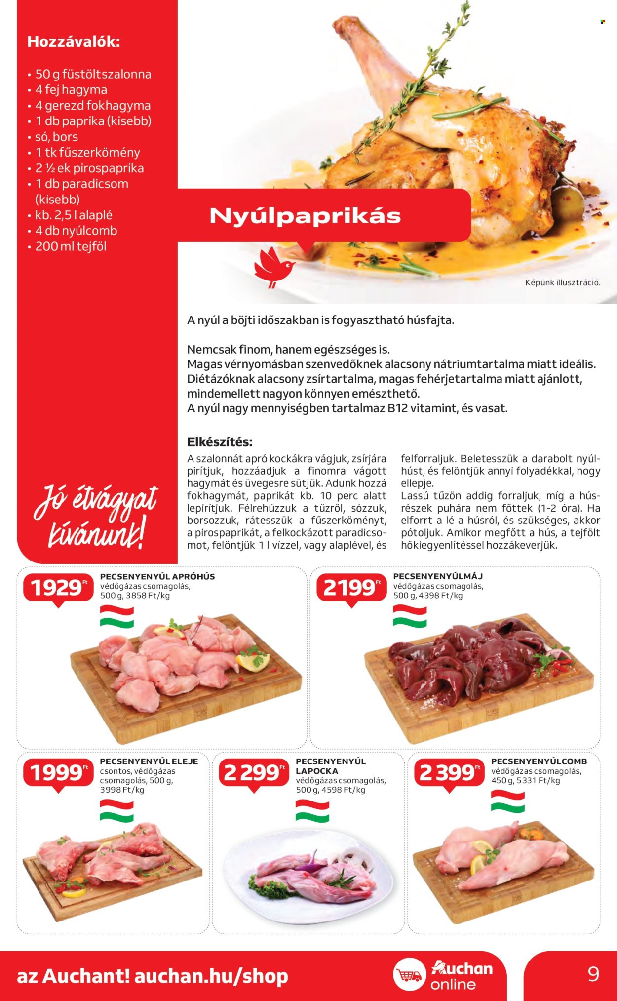 Auchan akciós újságok - 2025.04.03 - 2025.04.09. Oldal 9