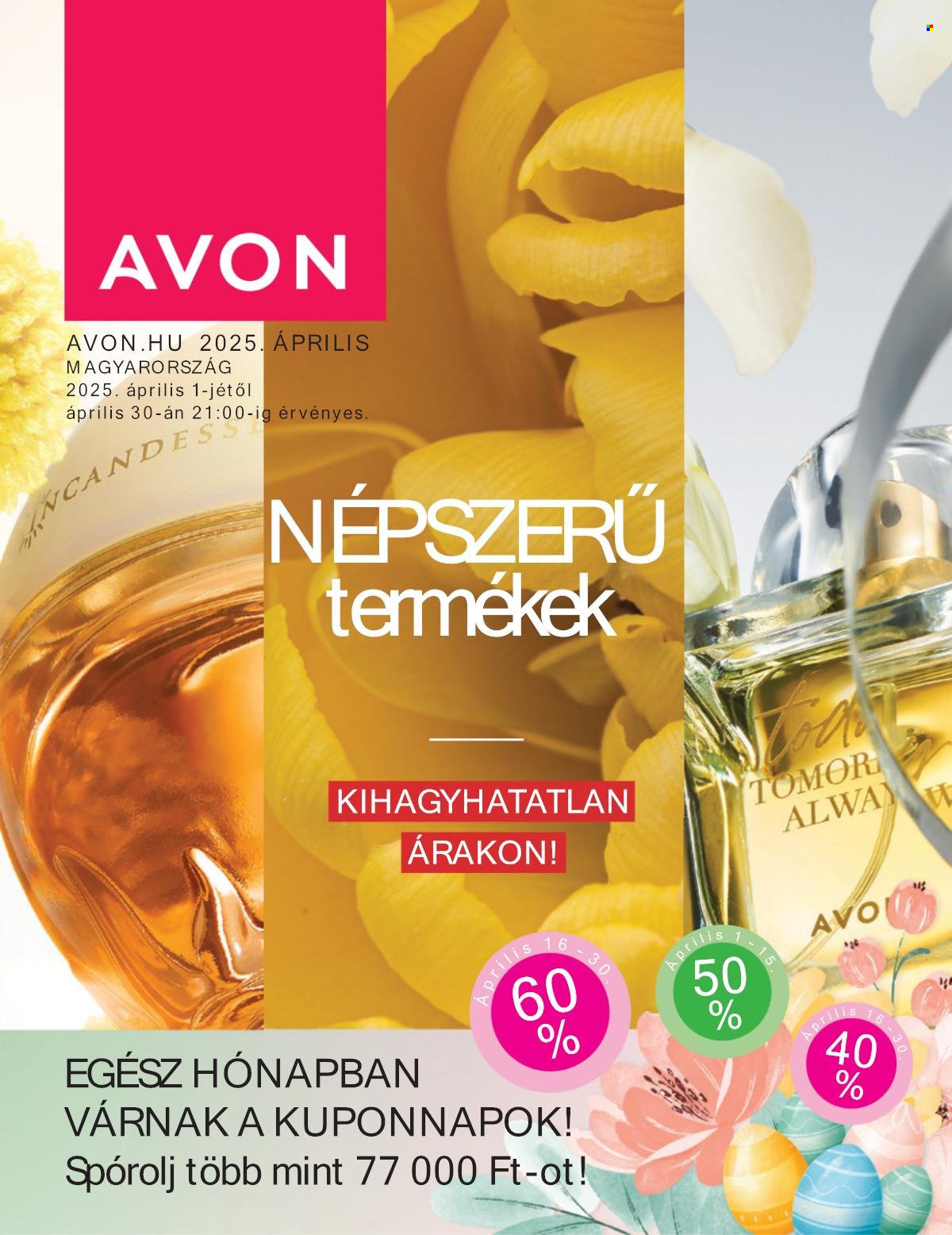 Avon akciós újságok - 2025.04.01 - 2025.04.30. Oldal 1