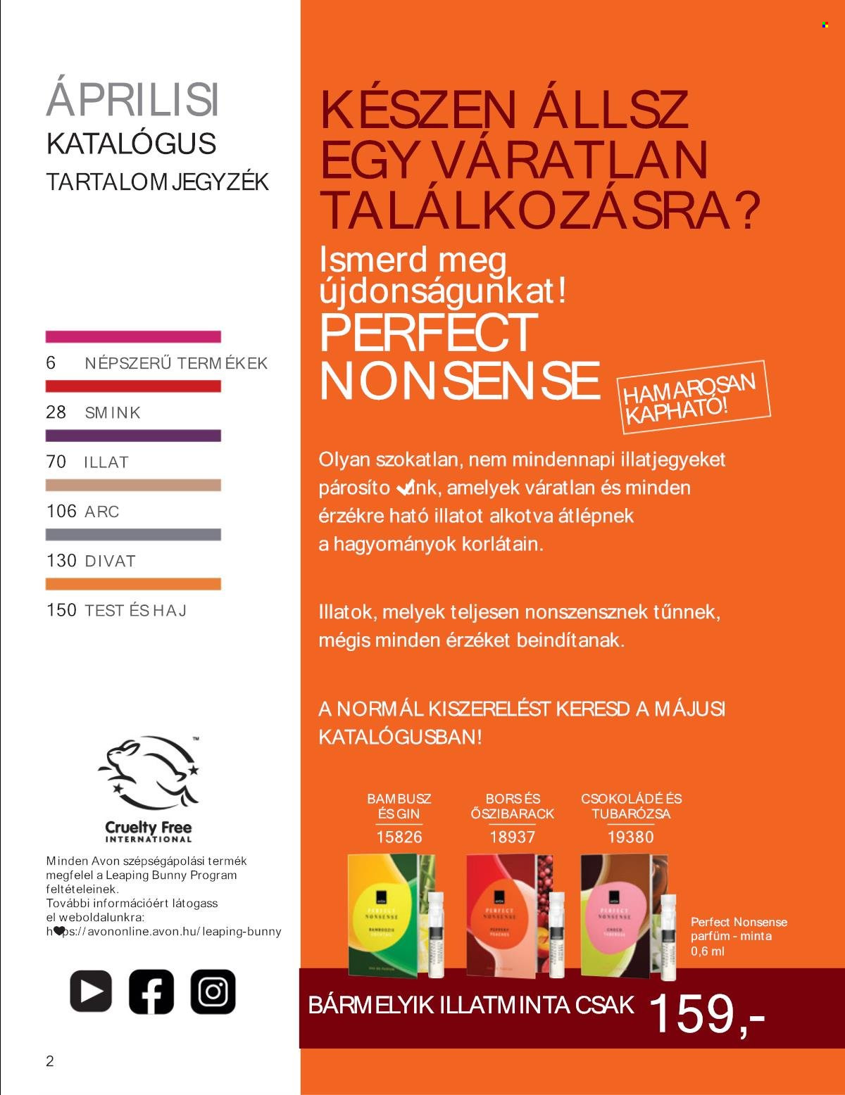 Avon akciós újságok - 2025.04.01 - 2025.04.30. Oldal 2