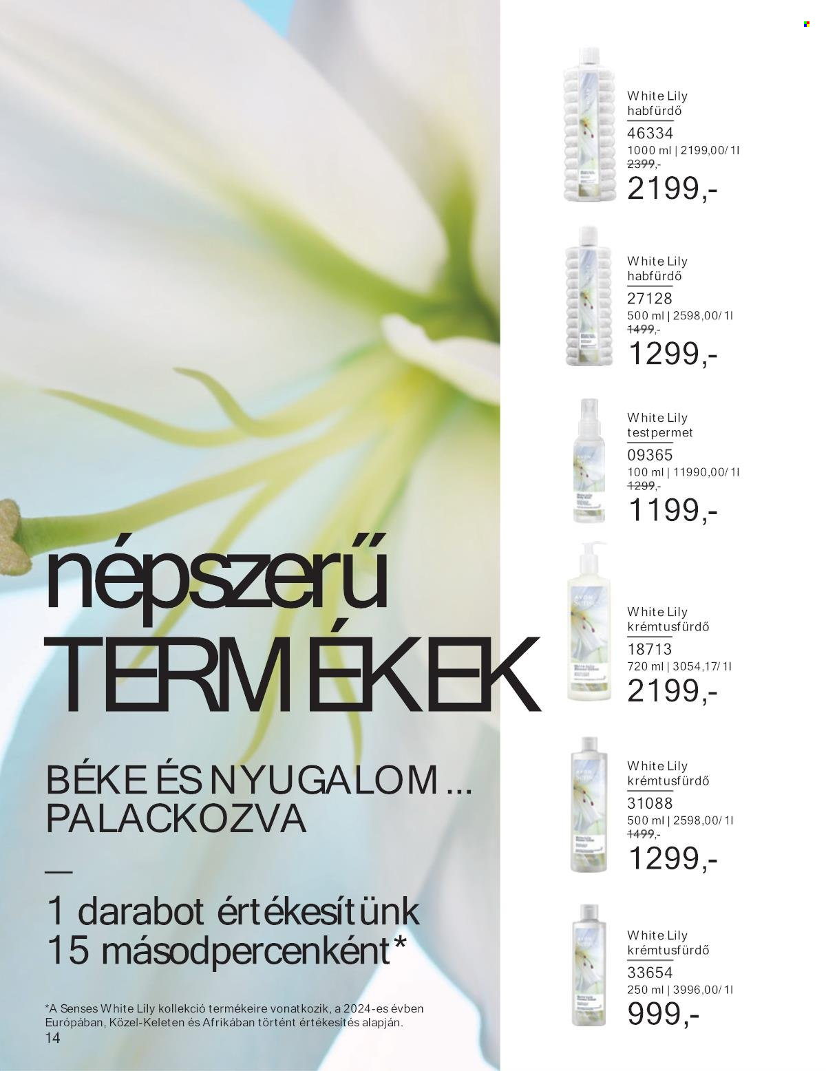 Avon akciós újságok - 2025.04.01 - 2025.04.30. Oldal 14